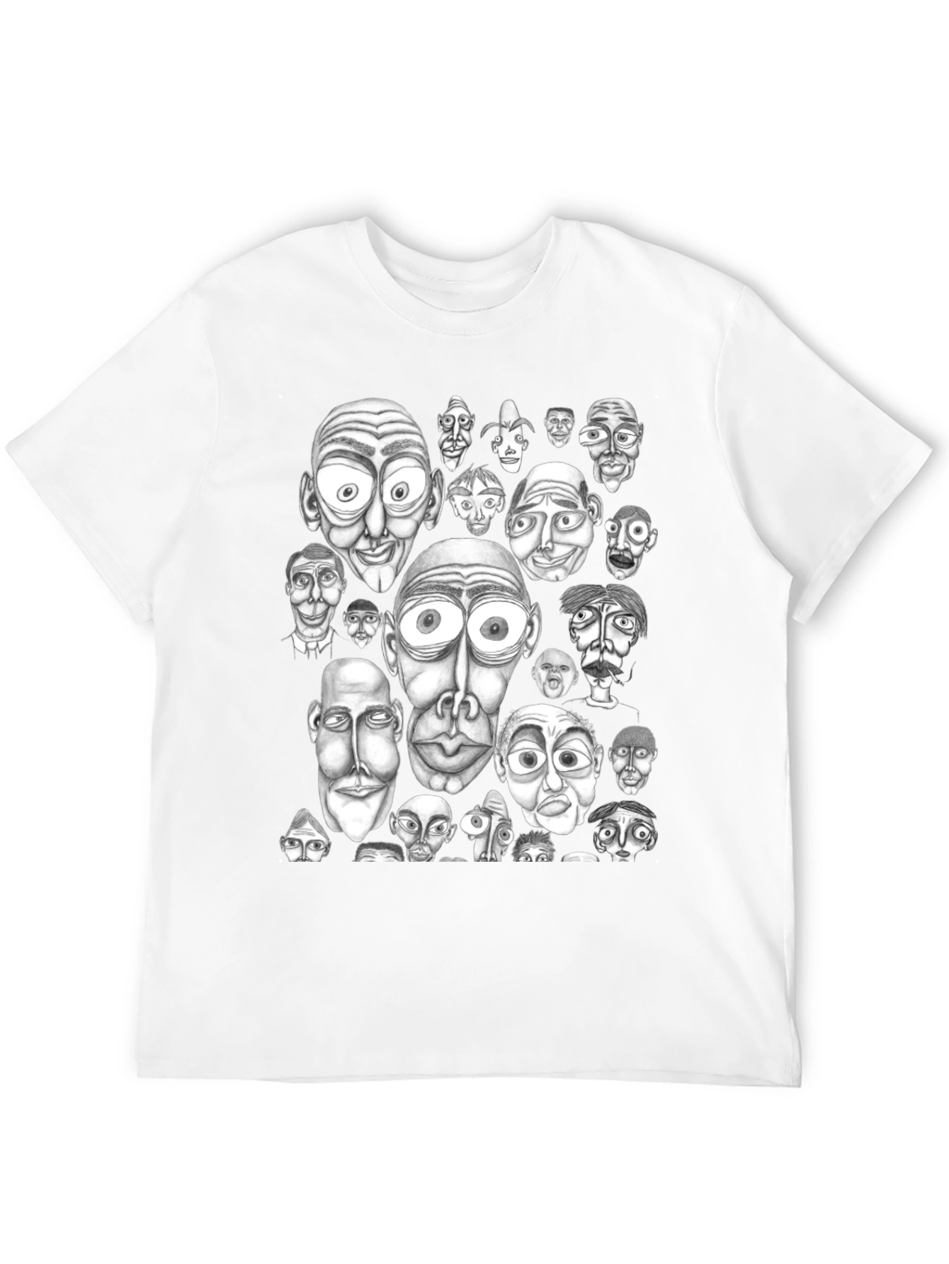 Black Faces Galore Graphic Tee view 12