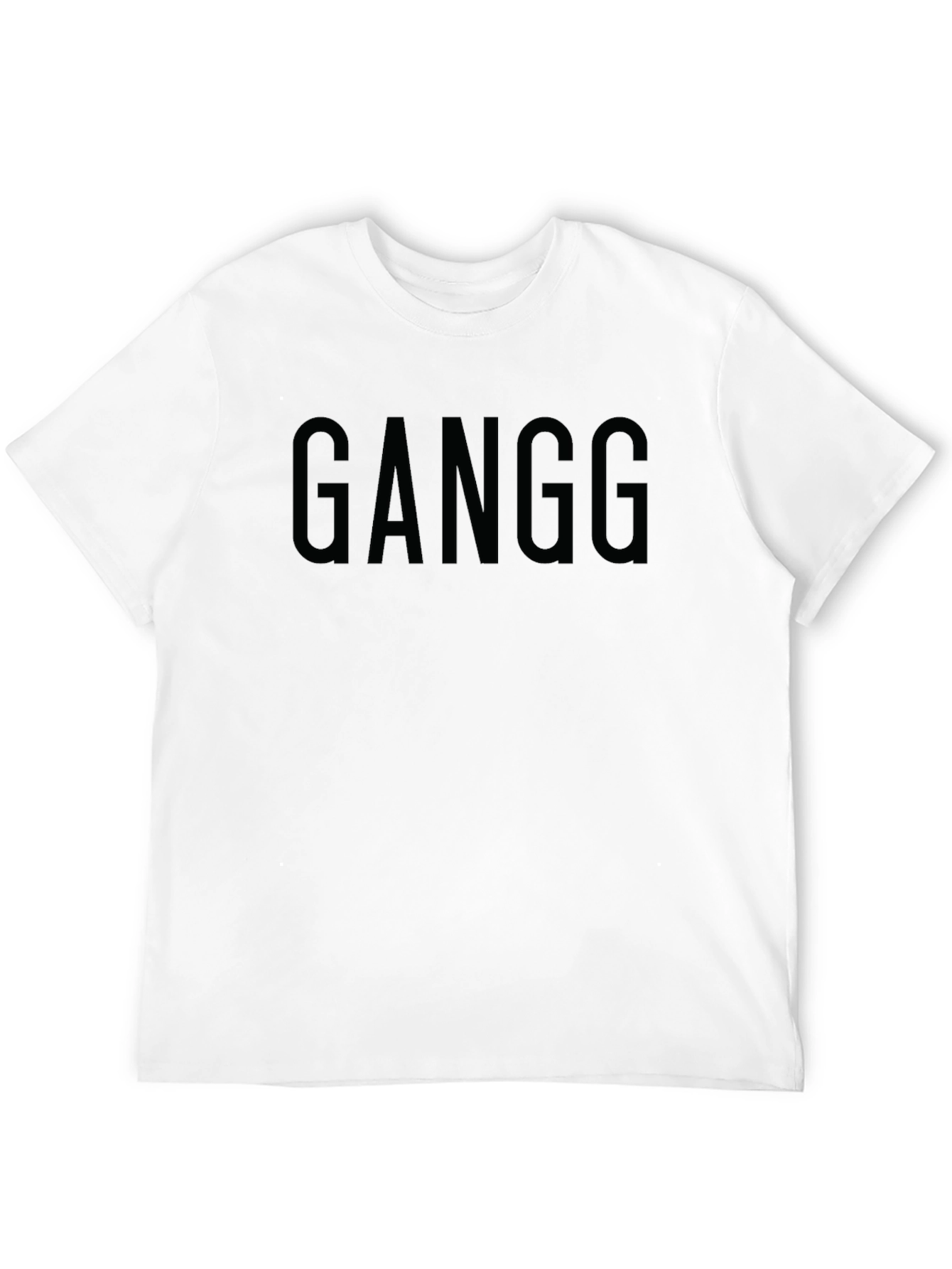 Black GANGG Black Crew Neck T-Shirt - Modern Fit view 12