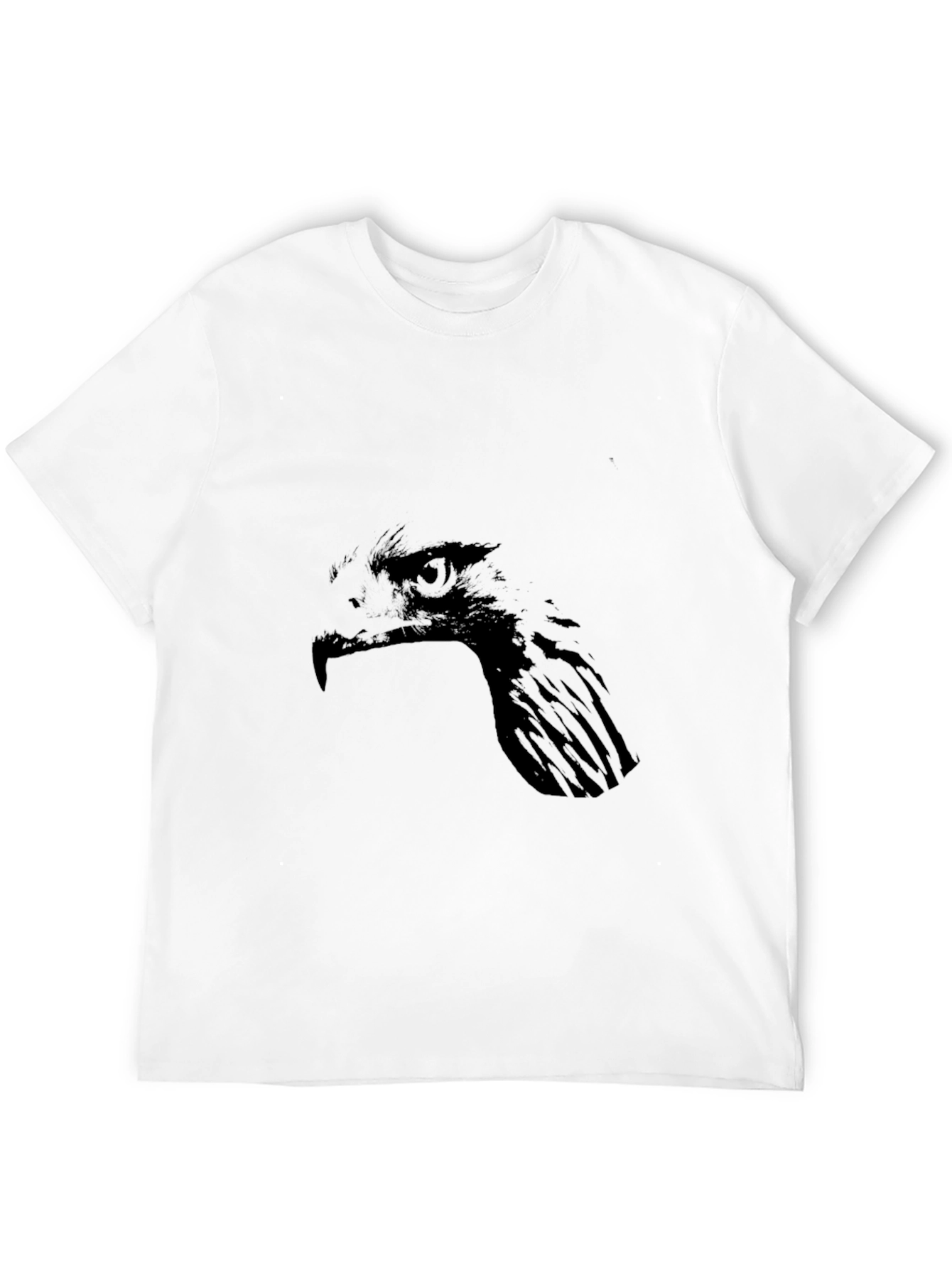 Black Men's Black Eagle Graphic T-Shirt view 12