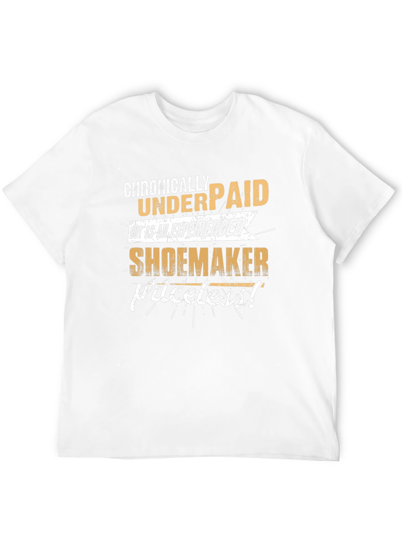 Black Chronically Underpaid Shoemaker Graphic Tee view 12
