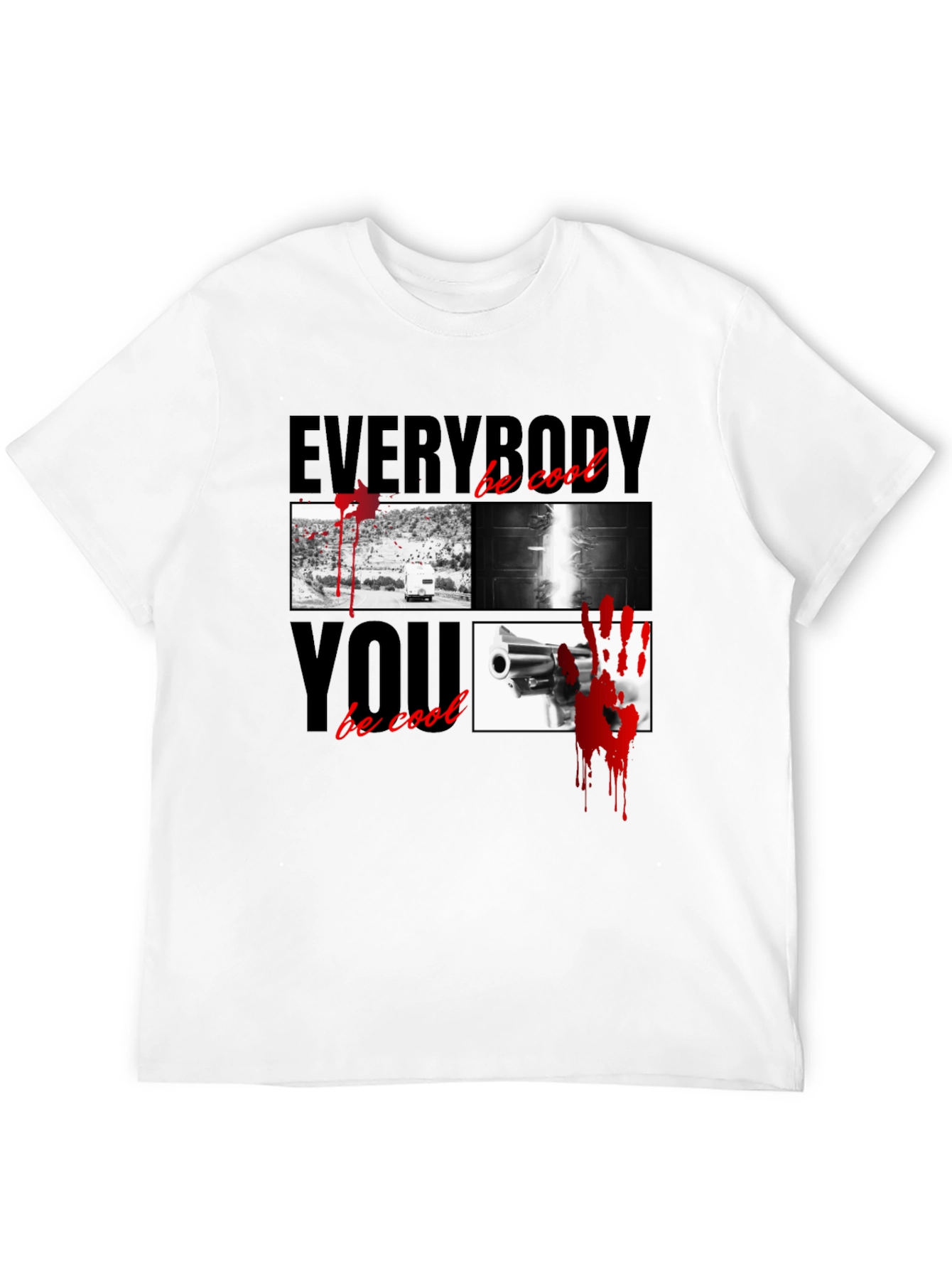 Everybody Be Cool Men's Graphic Tee - 12