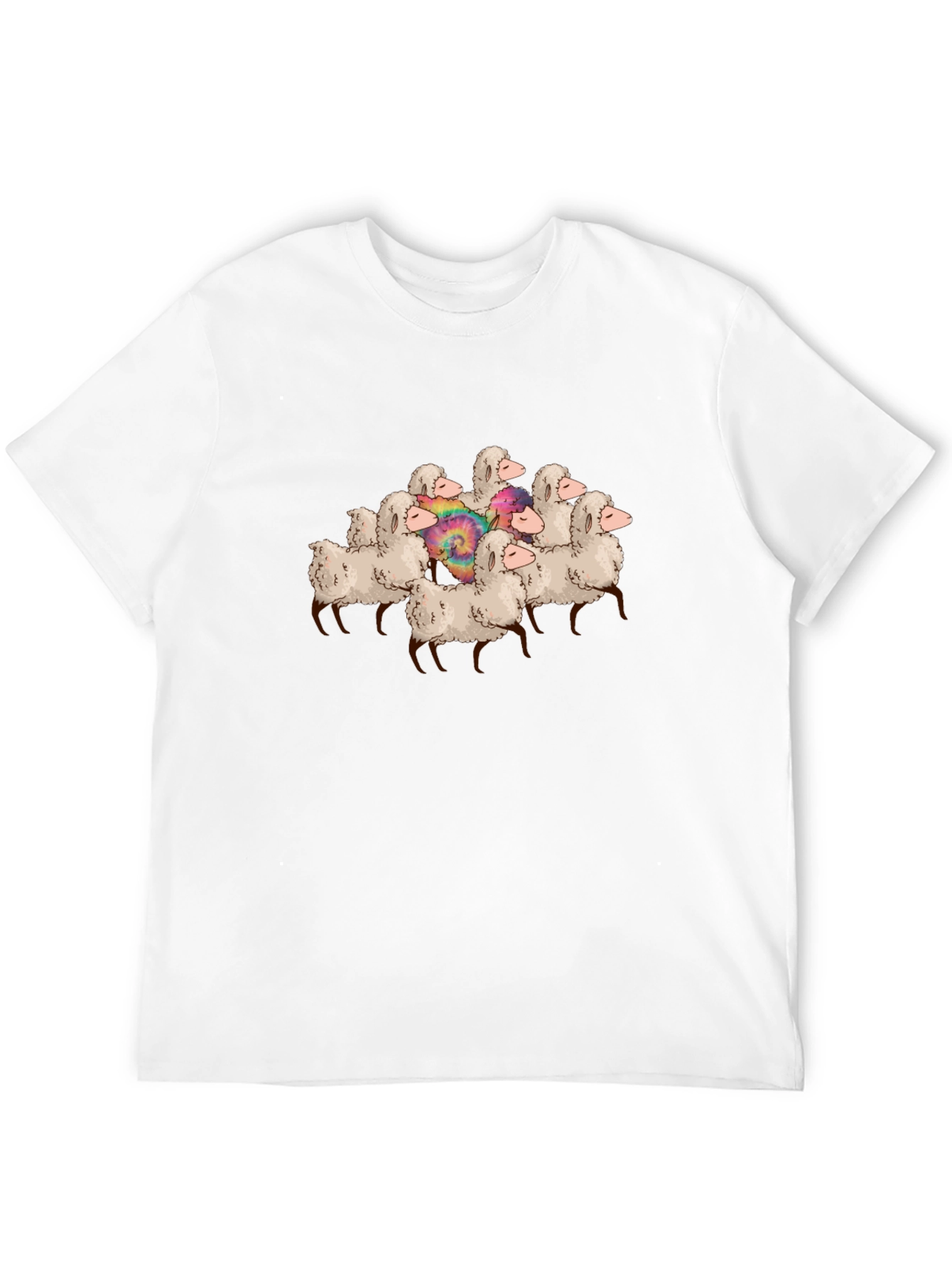 Black Sheep Herd Graphic T-Shirt - Unique Design view 12