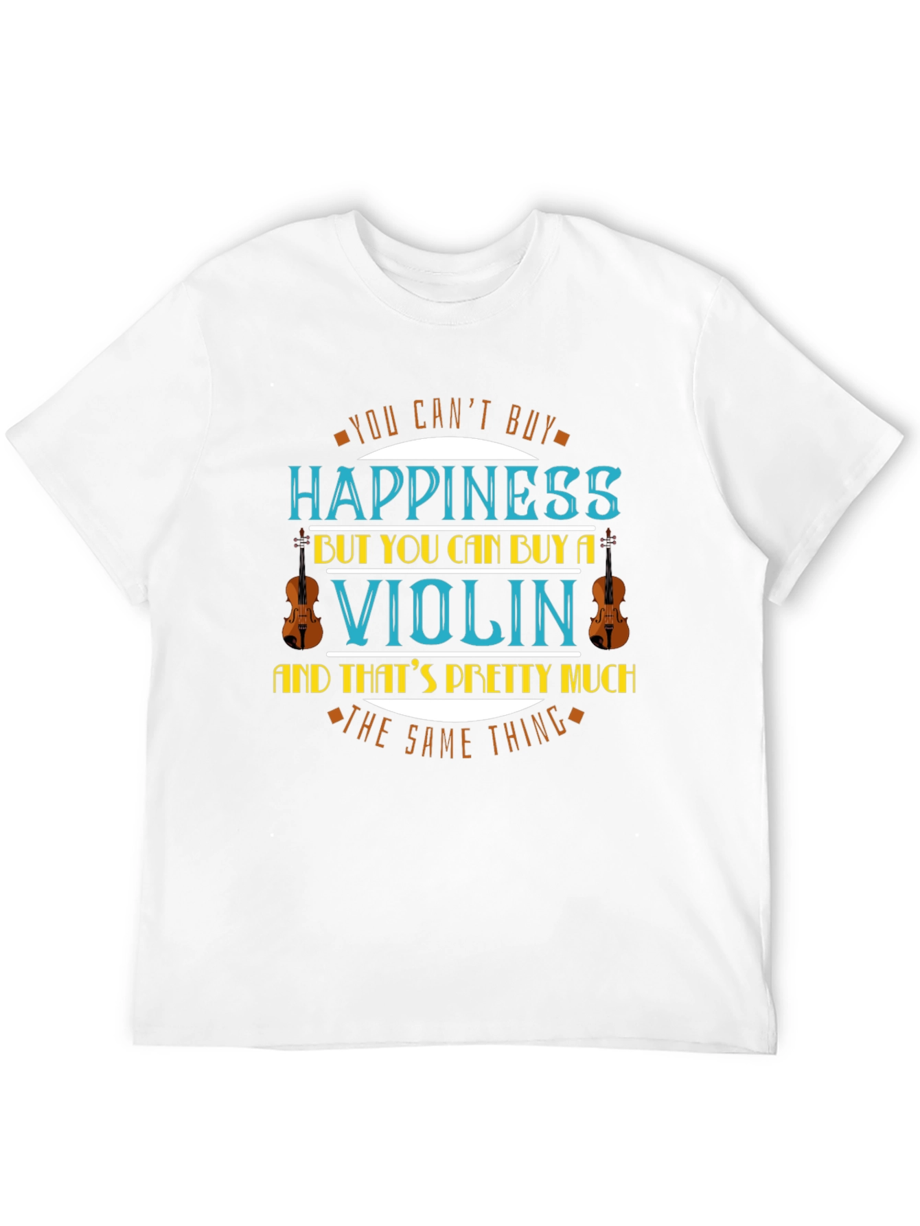 Black Violin Happiness T-Shirt - Music Lover Tee view 12