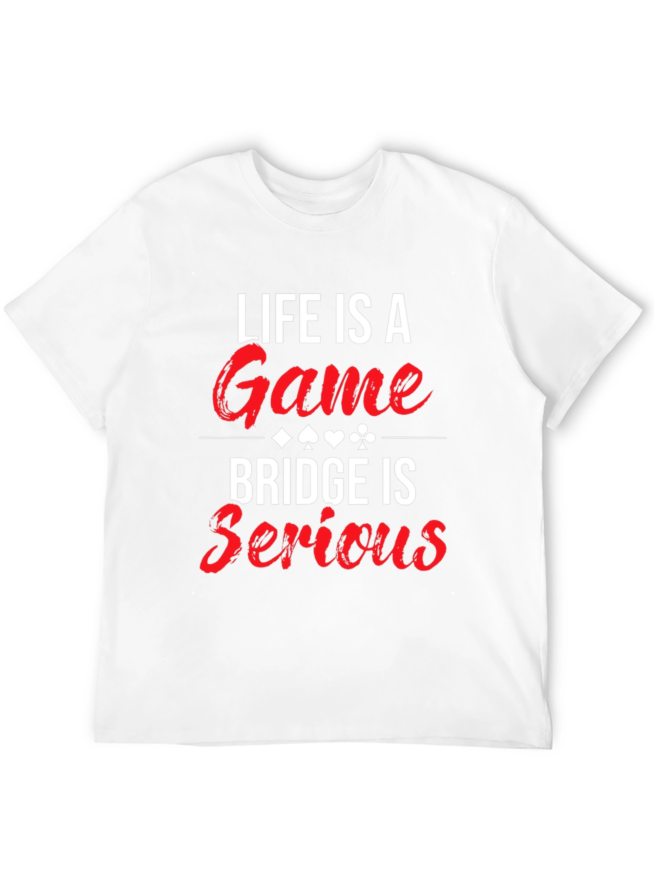 Black Life is a Game Bridge is Serious T-Shirt view 12