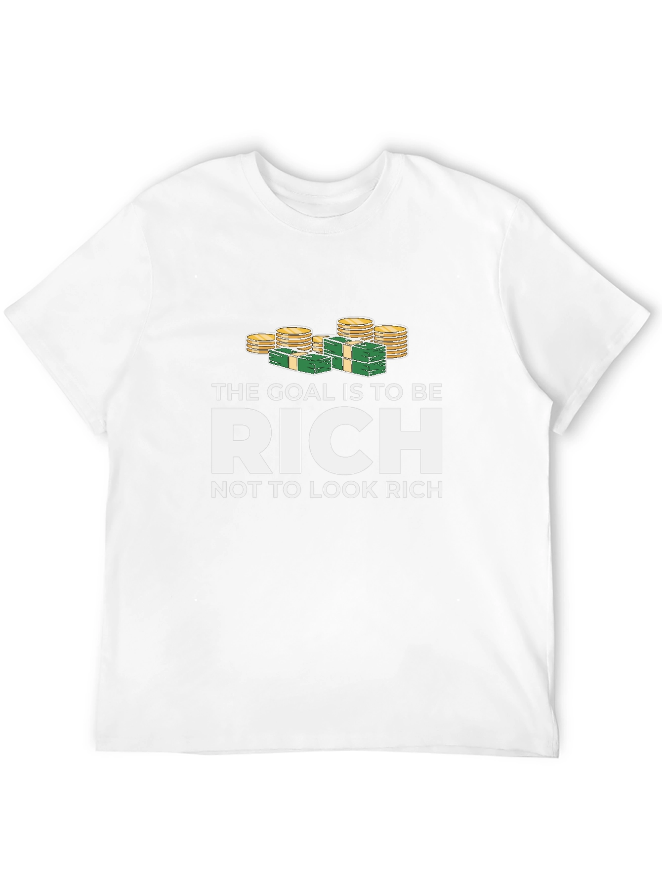 Black Be Rich T-Shirt view 12