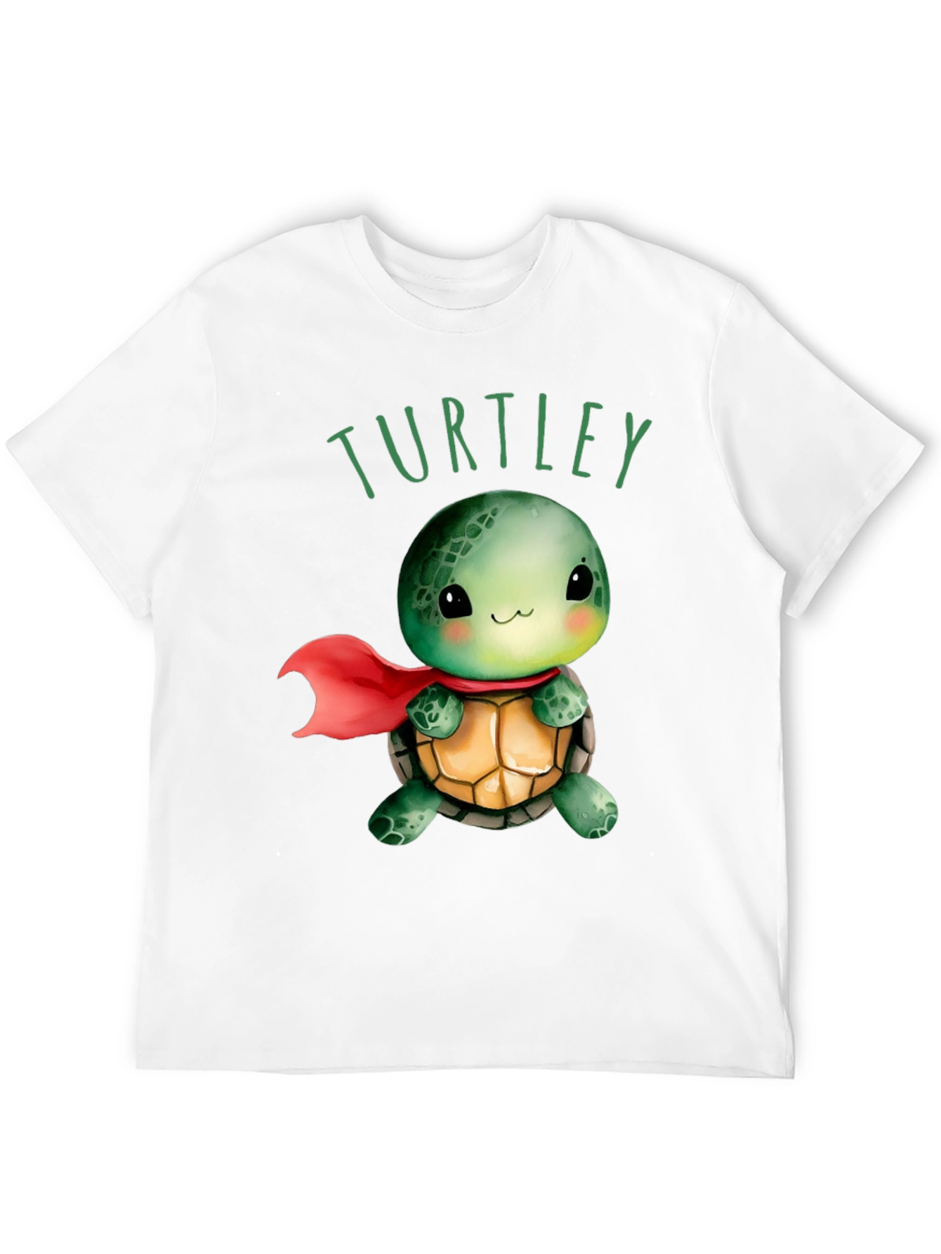 Black Turtley T-Shirt - Cute Turtle Superhero Tee view 12