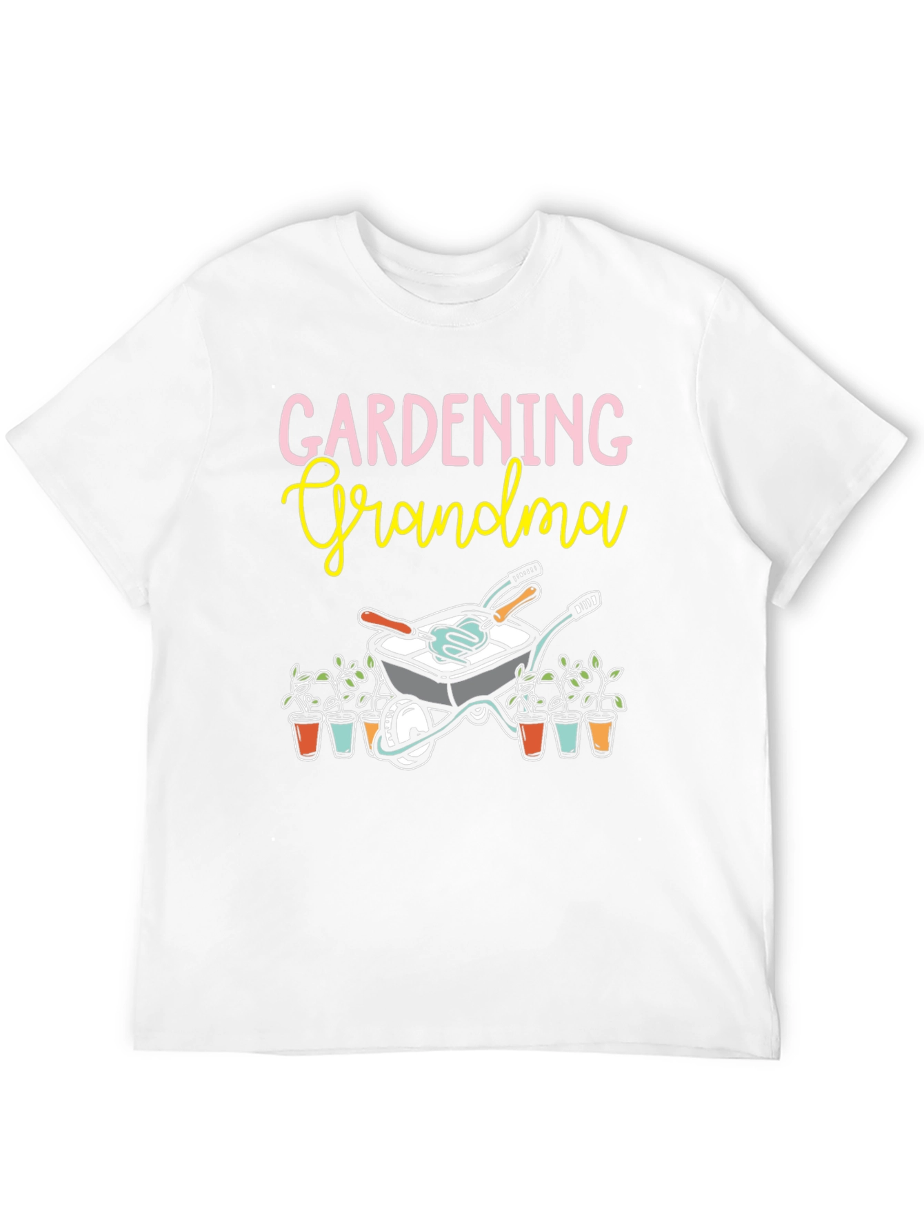 Black Gardening Grandma T-Shirt view 12