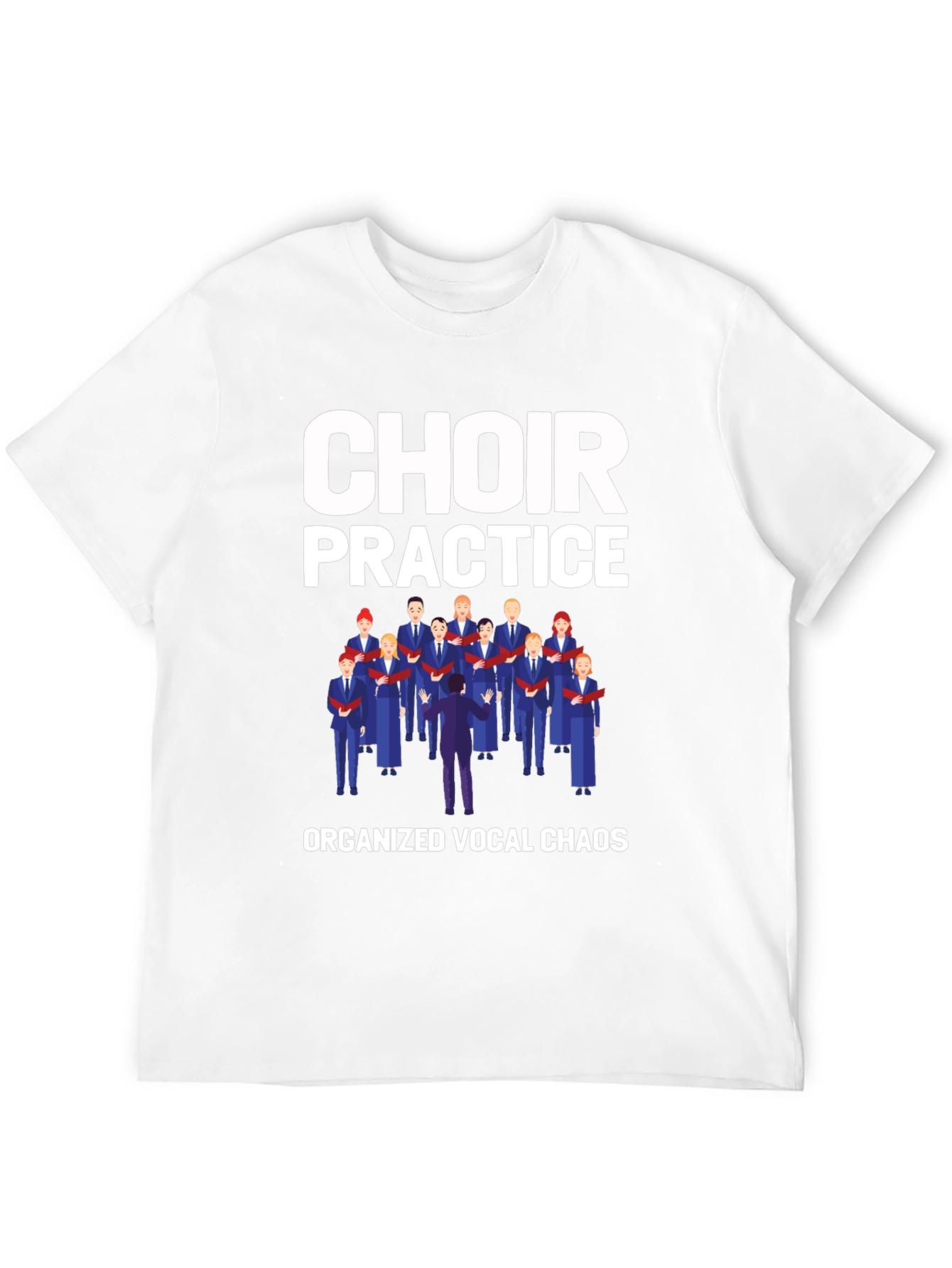 Black Choir Practice Graphic T-Shirt view 12