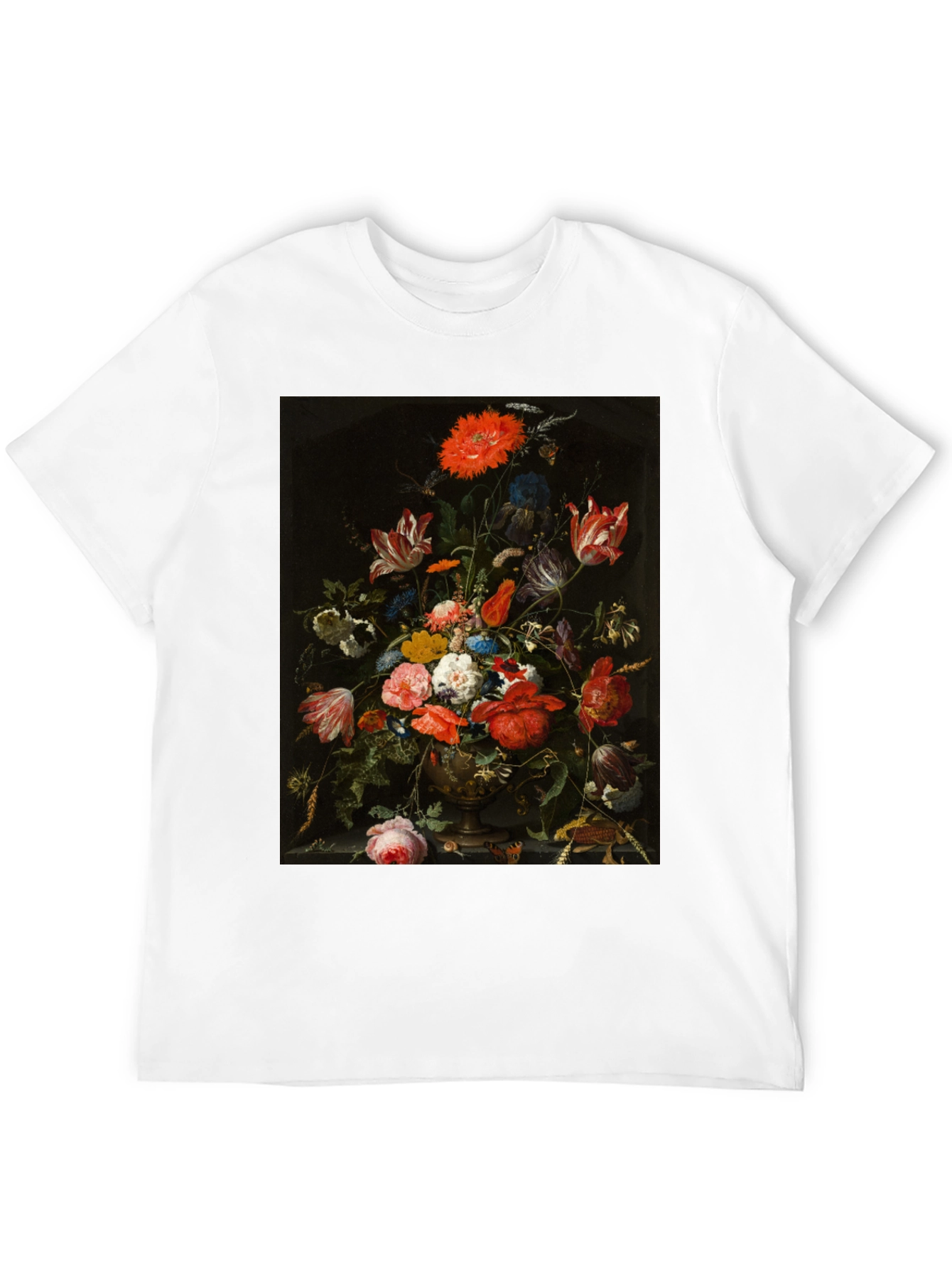 Floral Painting T-Shirt - Classic Art Tee - 12