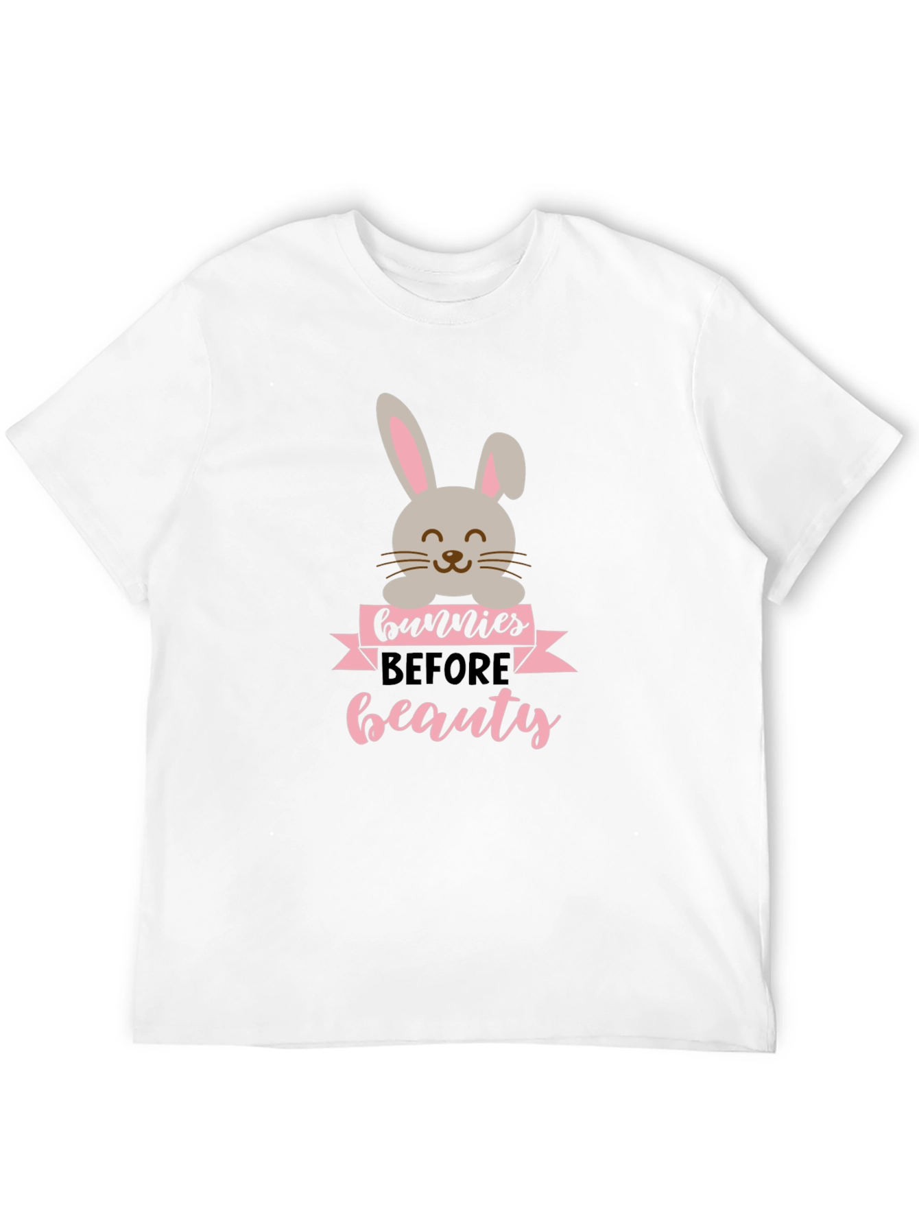 Black Bunnies Before Beauty Black T-Shirt view 12