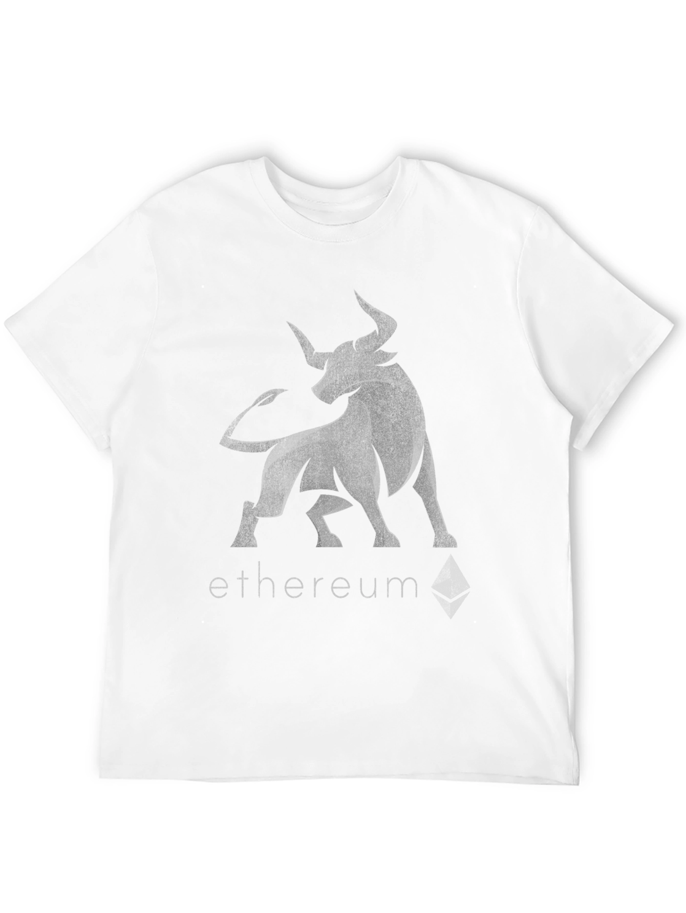 Black Ethereum Bull T-Shirt - Crypto Investor Tee view 12