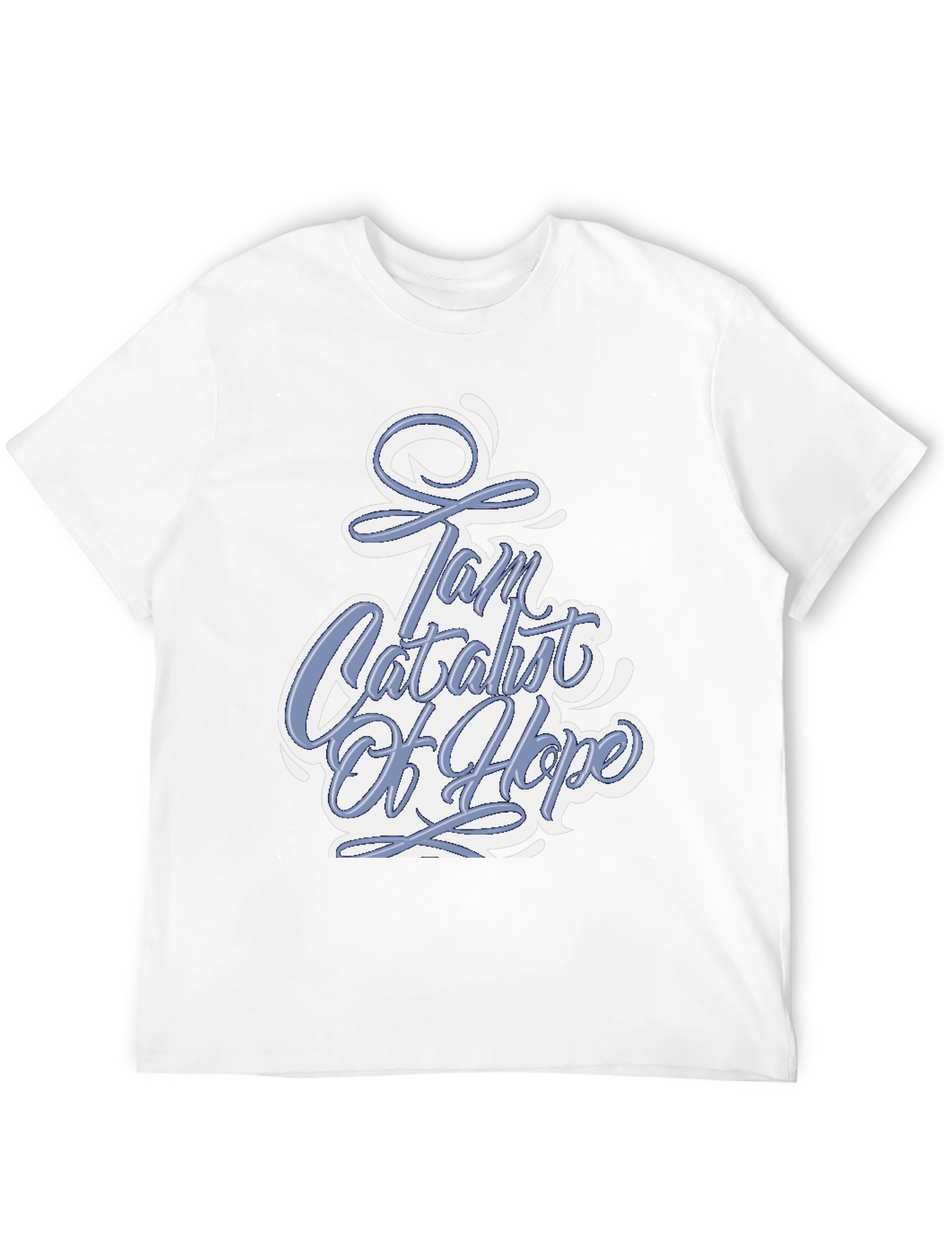 Black I am Catalyst of Hope Graphic T-Shirt view 12