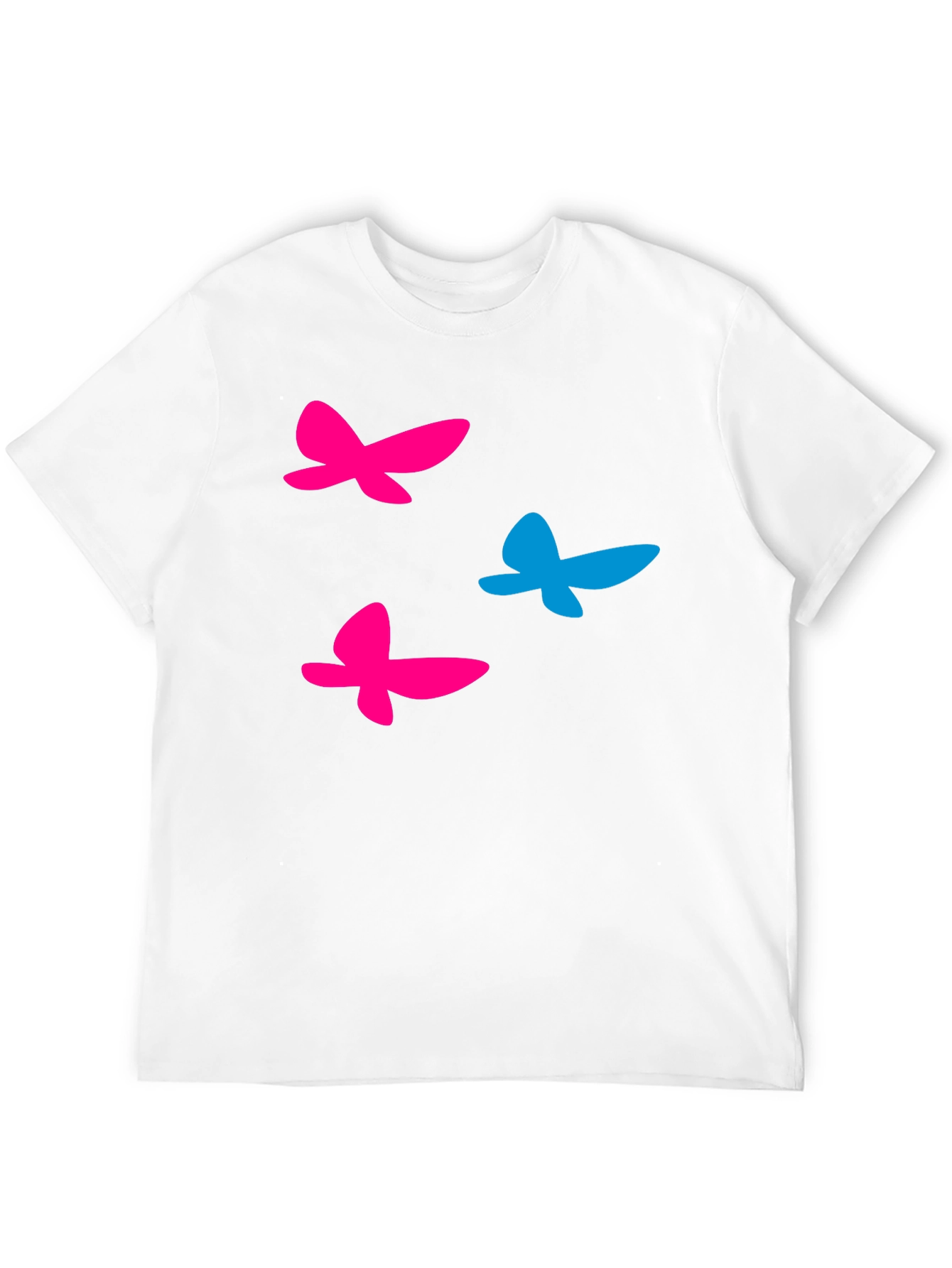 Black Butterfly Graphic T-Shirt - Fun Casual Wear view 12