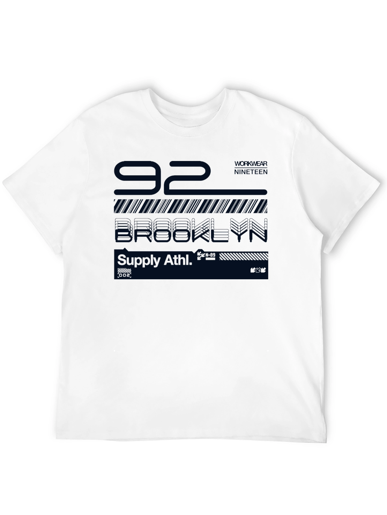 Black Brooklyn 92 Men's Graphic Tee - Athletic Supply view 12