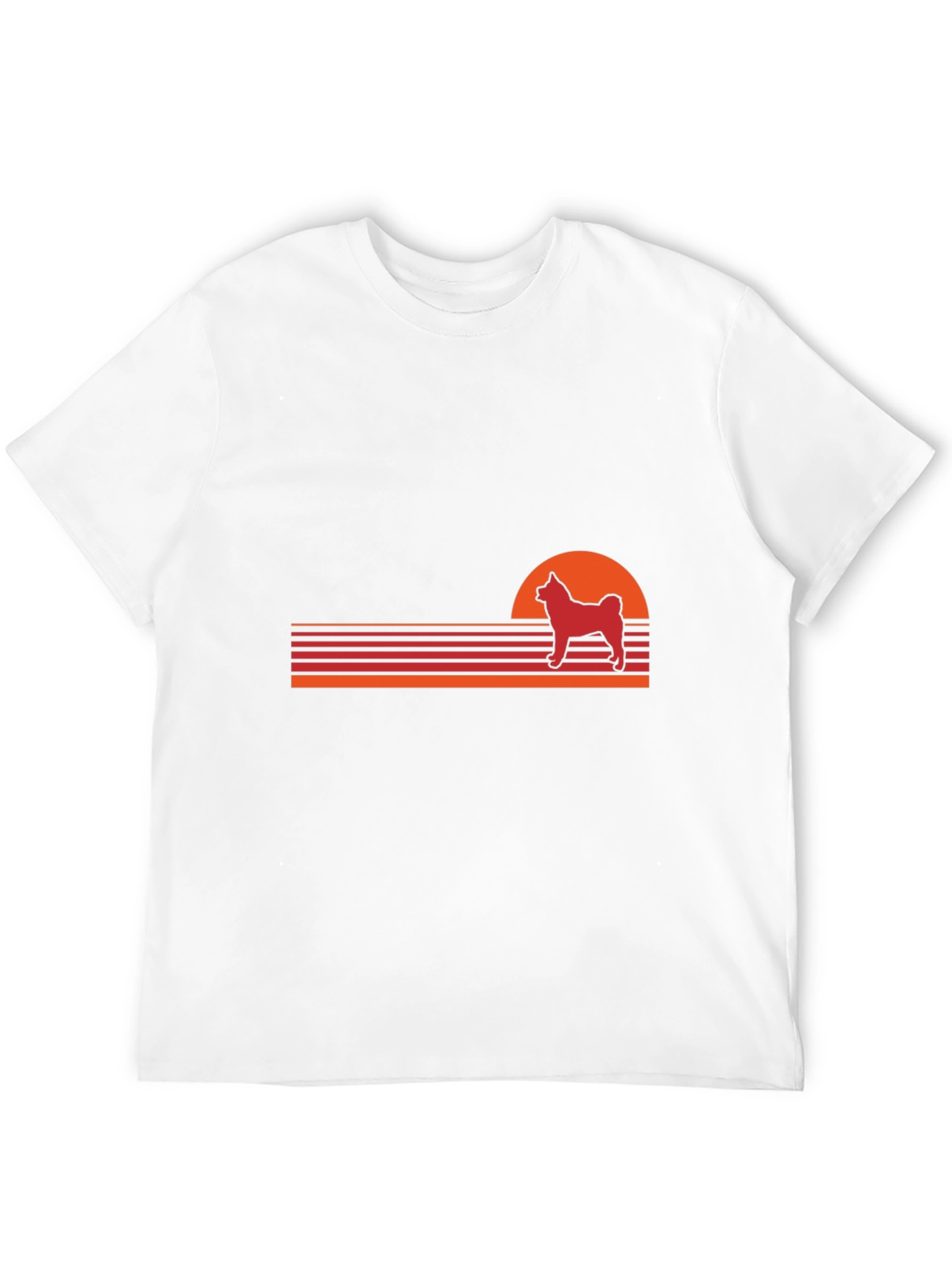 Black Retro Dog Sunset T-Shirt - Vintage Style Pet Lover Tee view 12