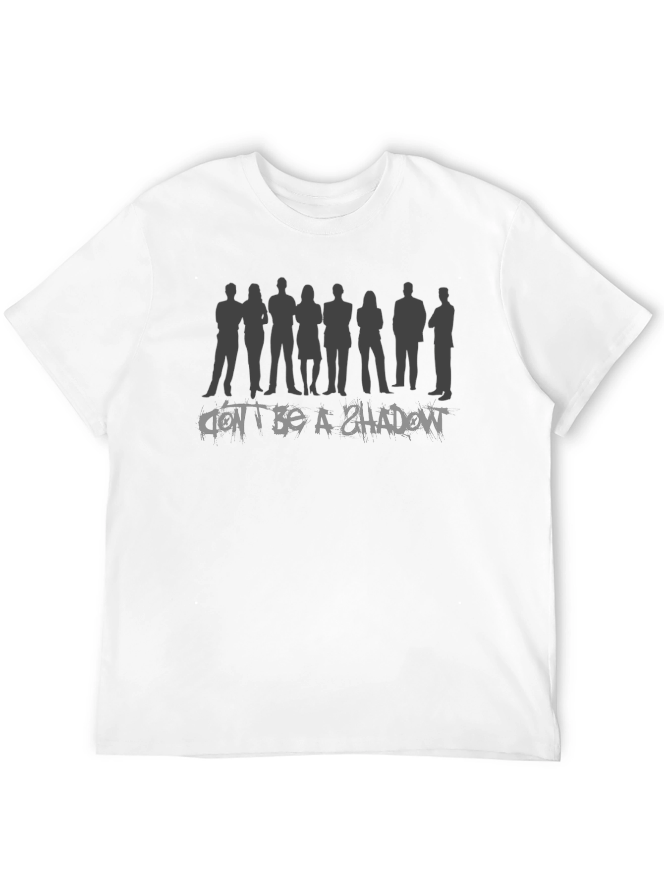 Black Shadow Crew Graphic T-Shirt - Dark and Edgy view 12