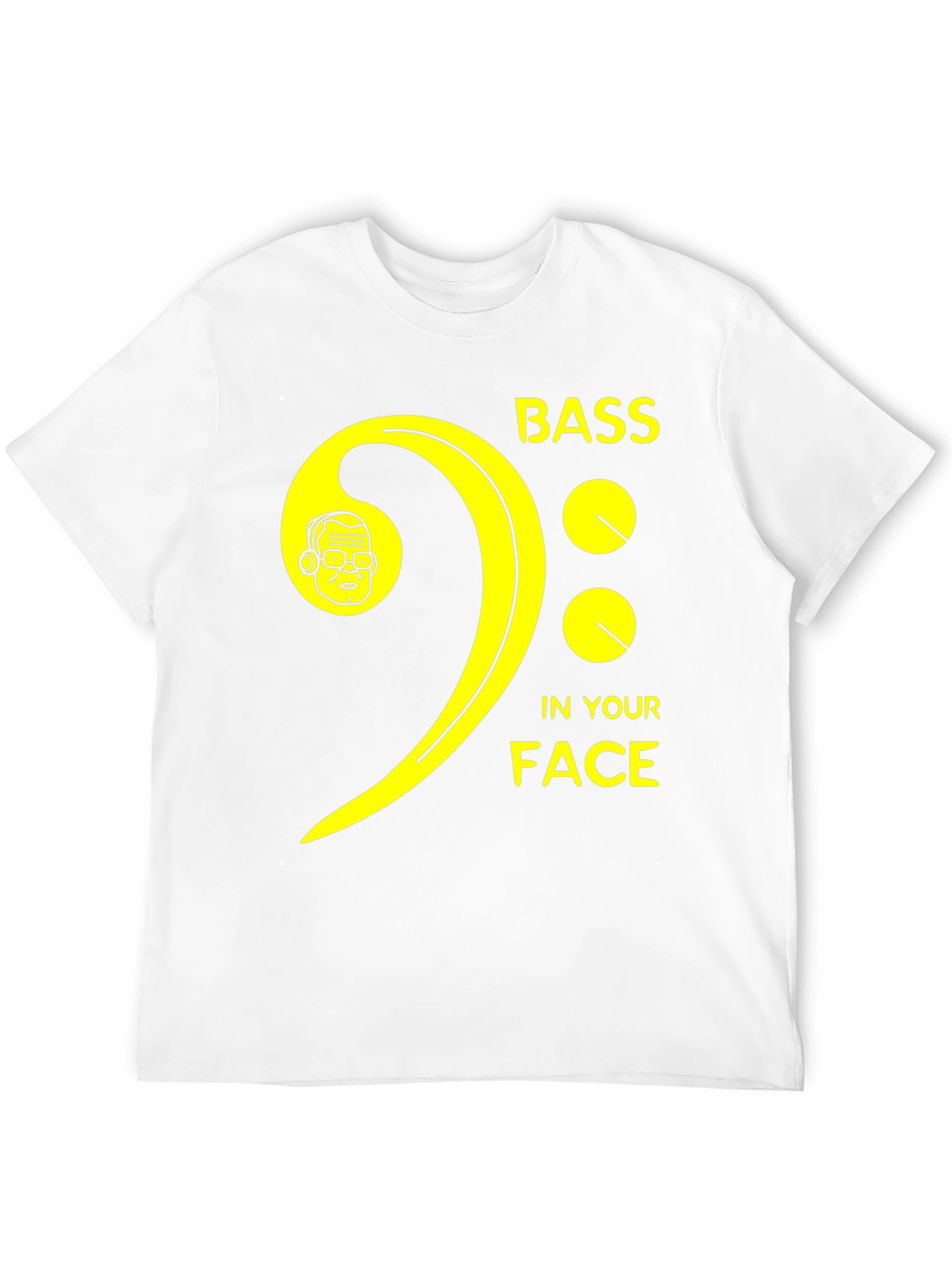 Black Bass In Your Face Graphic T-Shirt view 12
