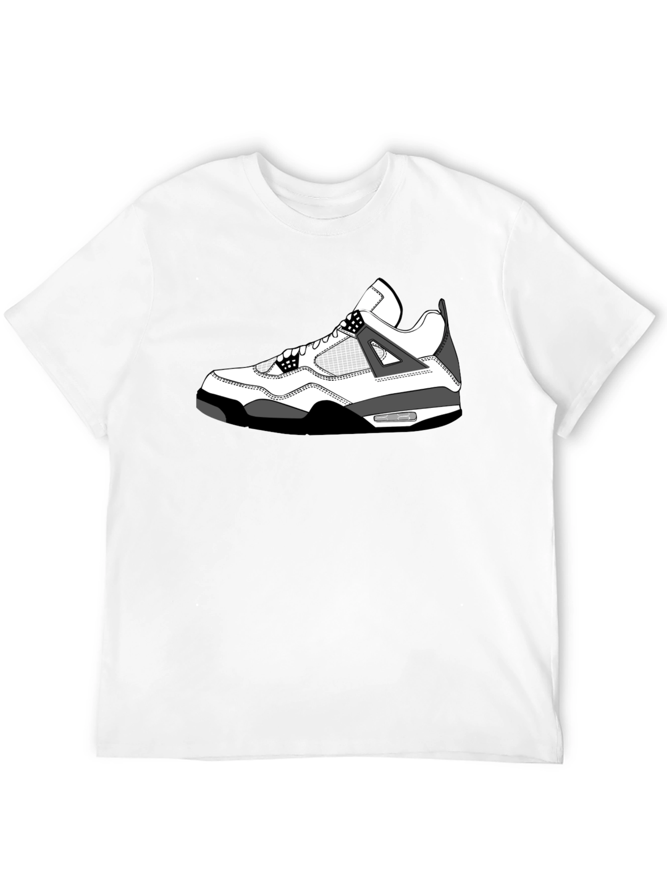 Sneaker Graphic T-Shirt - Black - 12