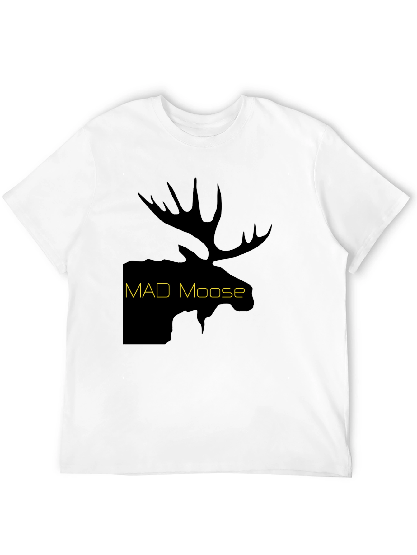 Black Mad Moose Graphic T-Shirt - Black view 12