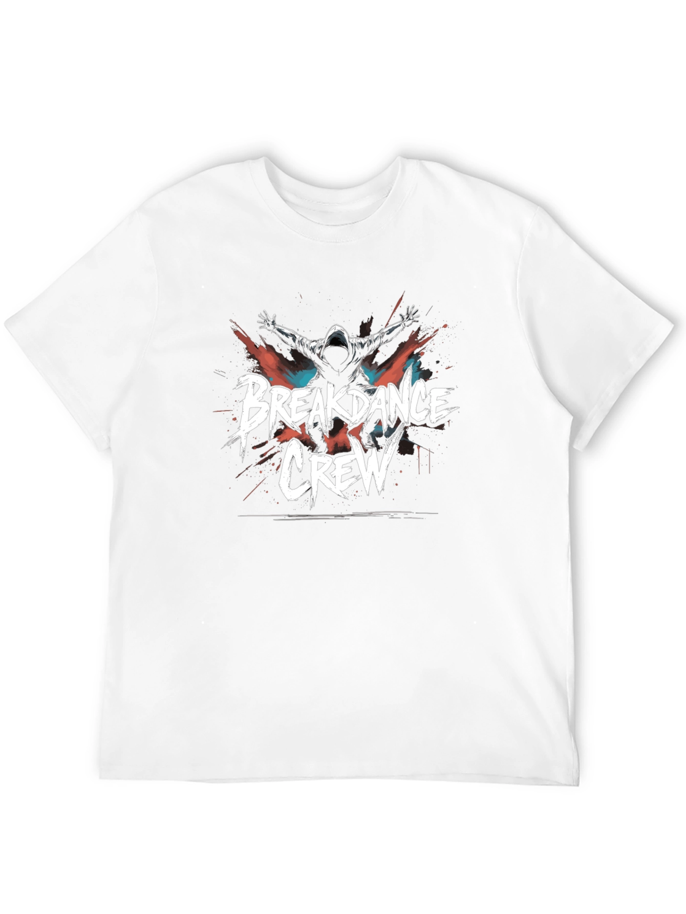 Black Breakdance Crew T-Shirt - Urban Style Black Tee view 12