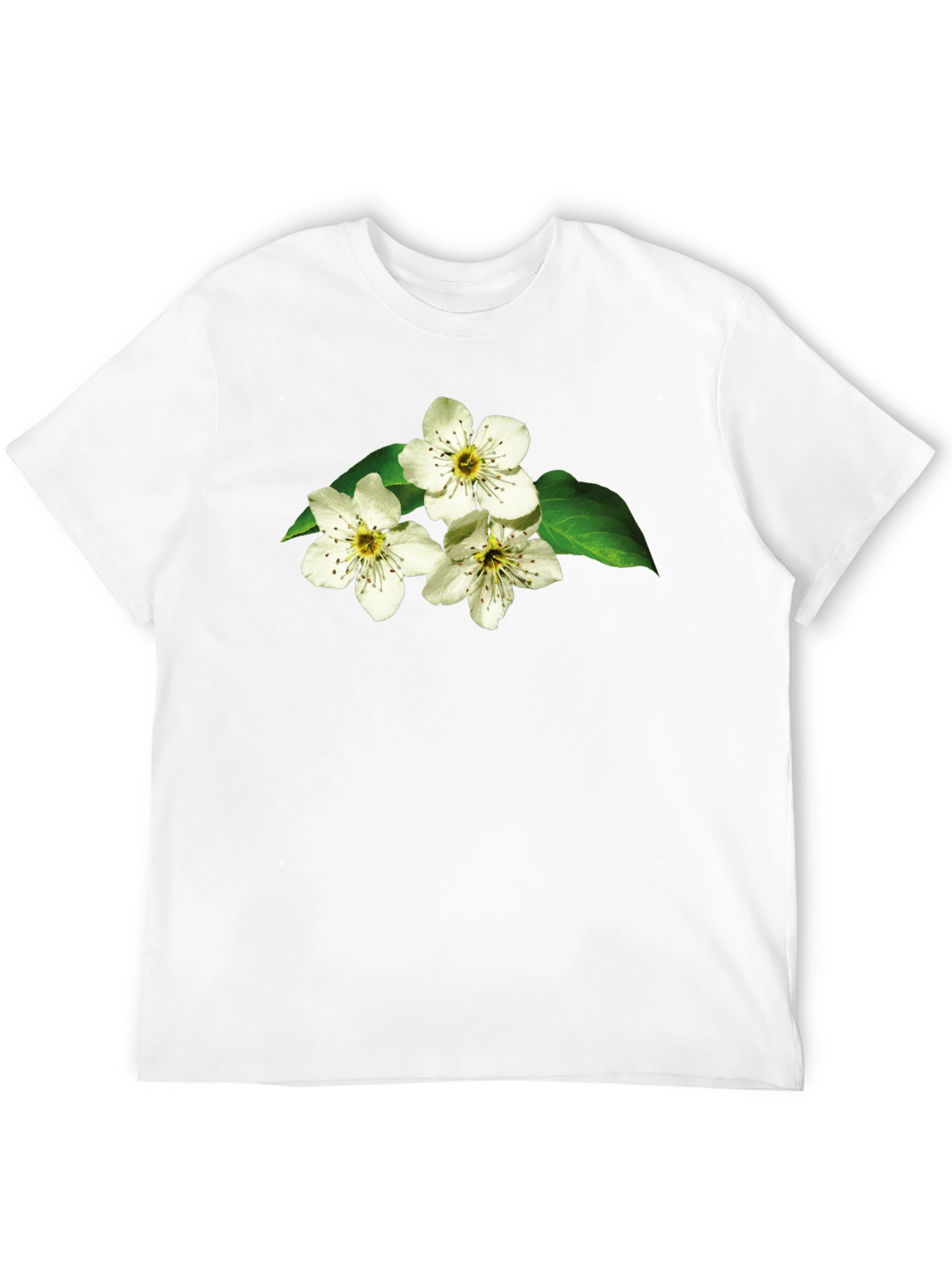 Black Floral Print Black T-Shirt view 12