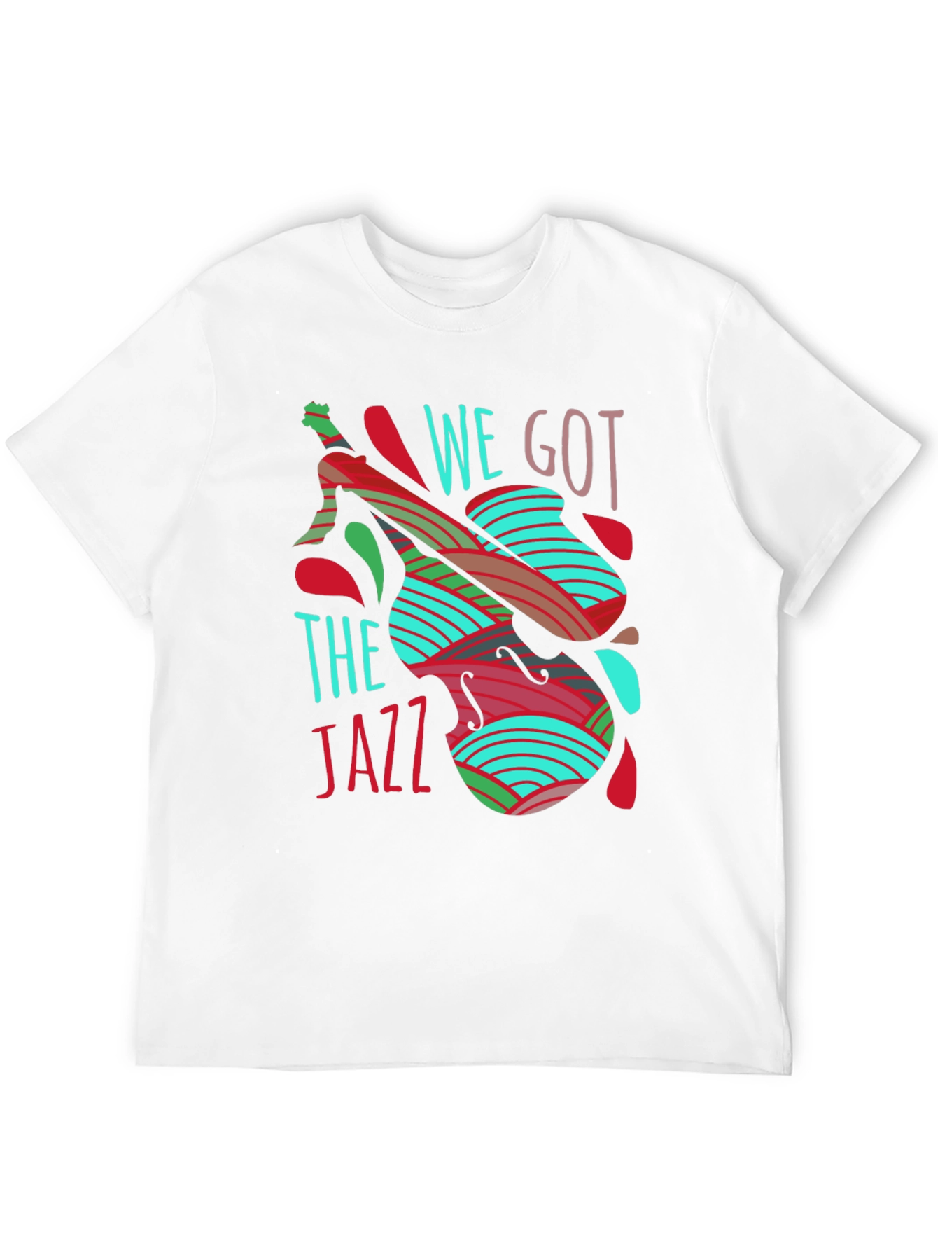 Black We Got The Jazz T-Shirt - Unique Music Tee view 12