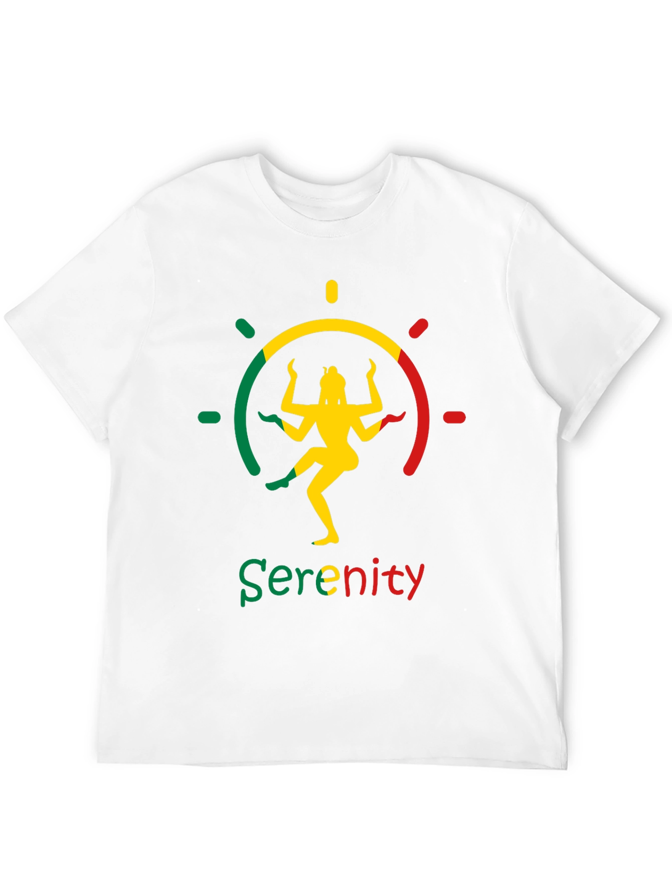 Black Serenity Dance Graphic T-Shirt view 12
