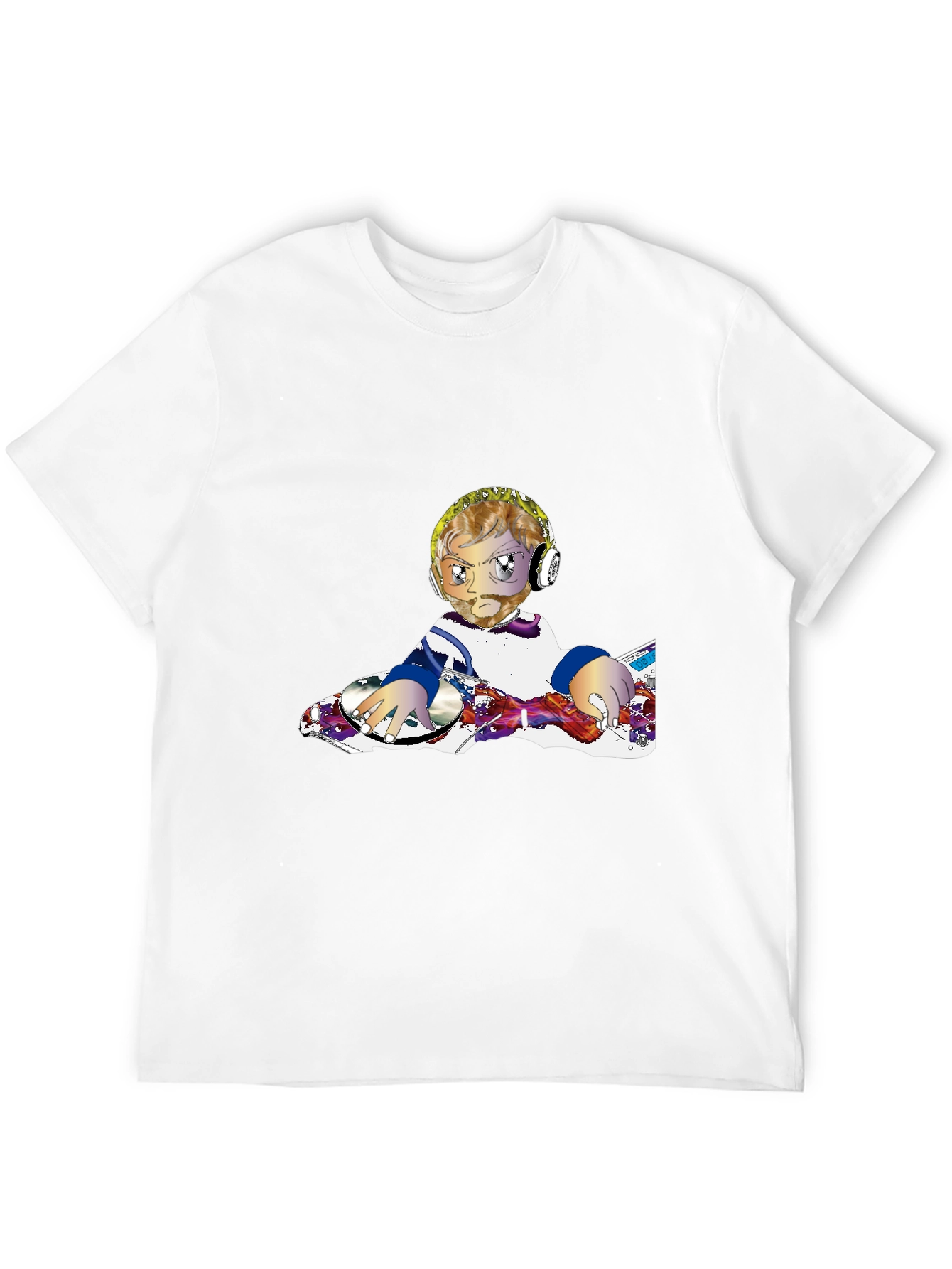 DJ Anime Graphic T-Shirt - 12