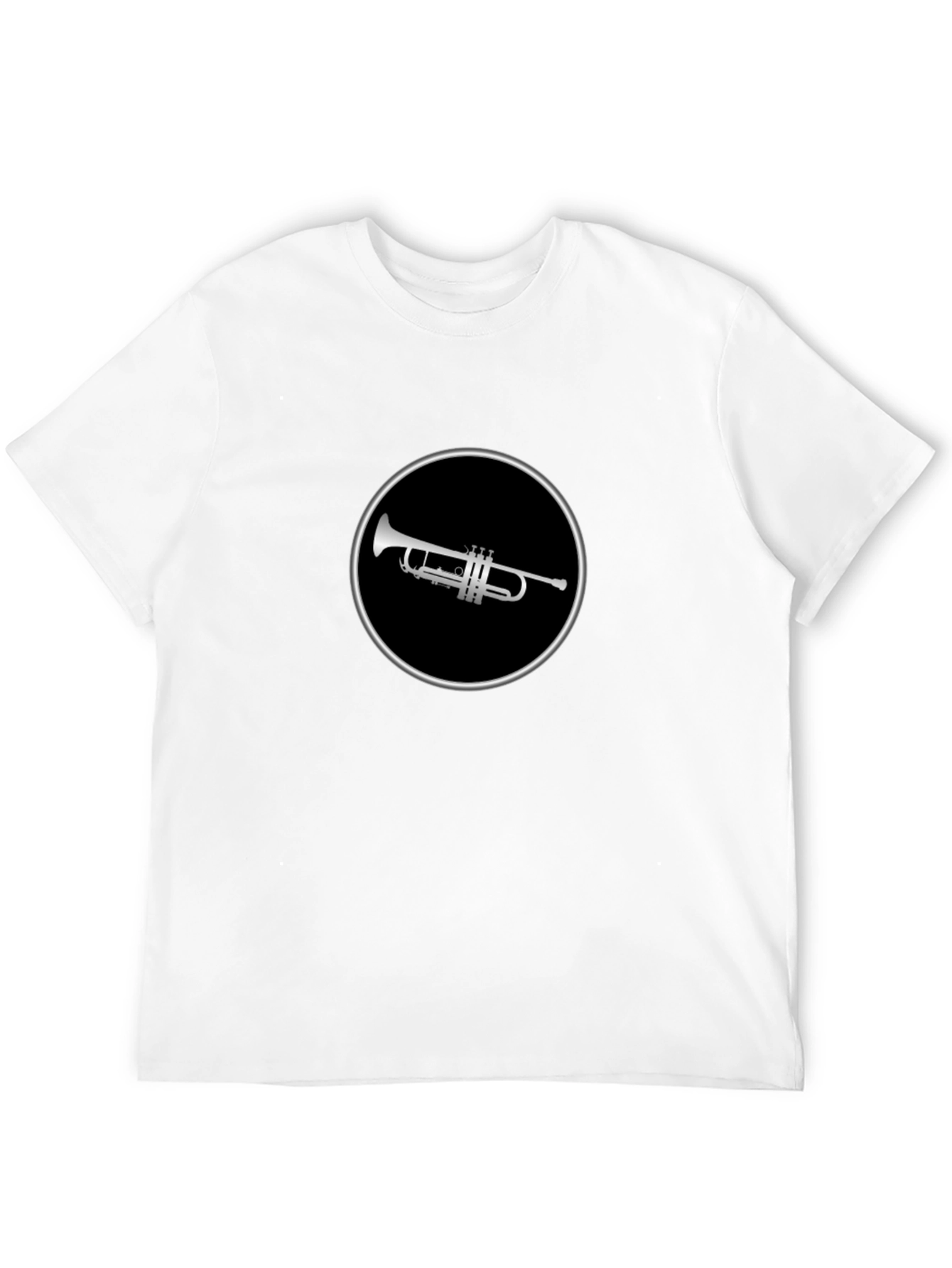 Black Trumpet Graphic Tee - Stylish Music Lover Shirt view 12