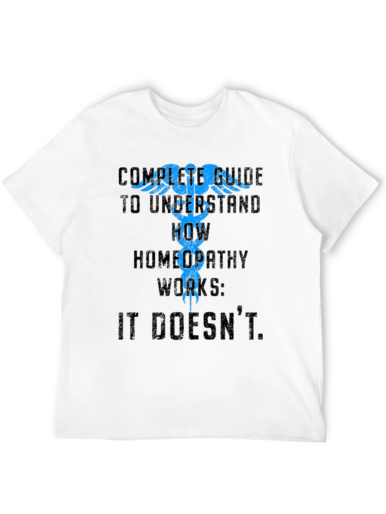 Black Funny Homeopathy T-Shirt - Complete Guide view 12
