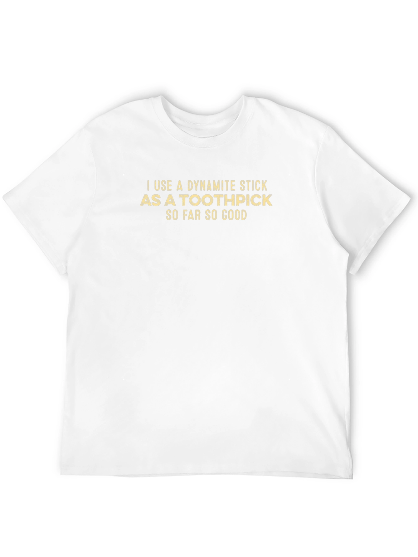 Black Dynamite Stick Toothpick Funny T-Shirt view 12