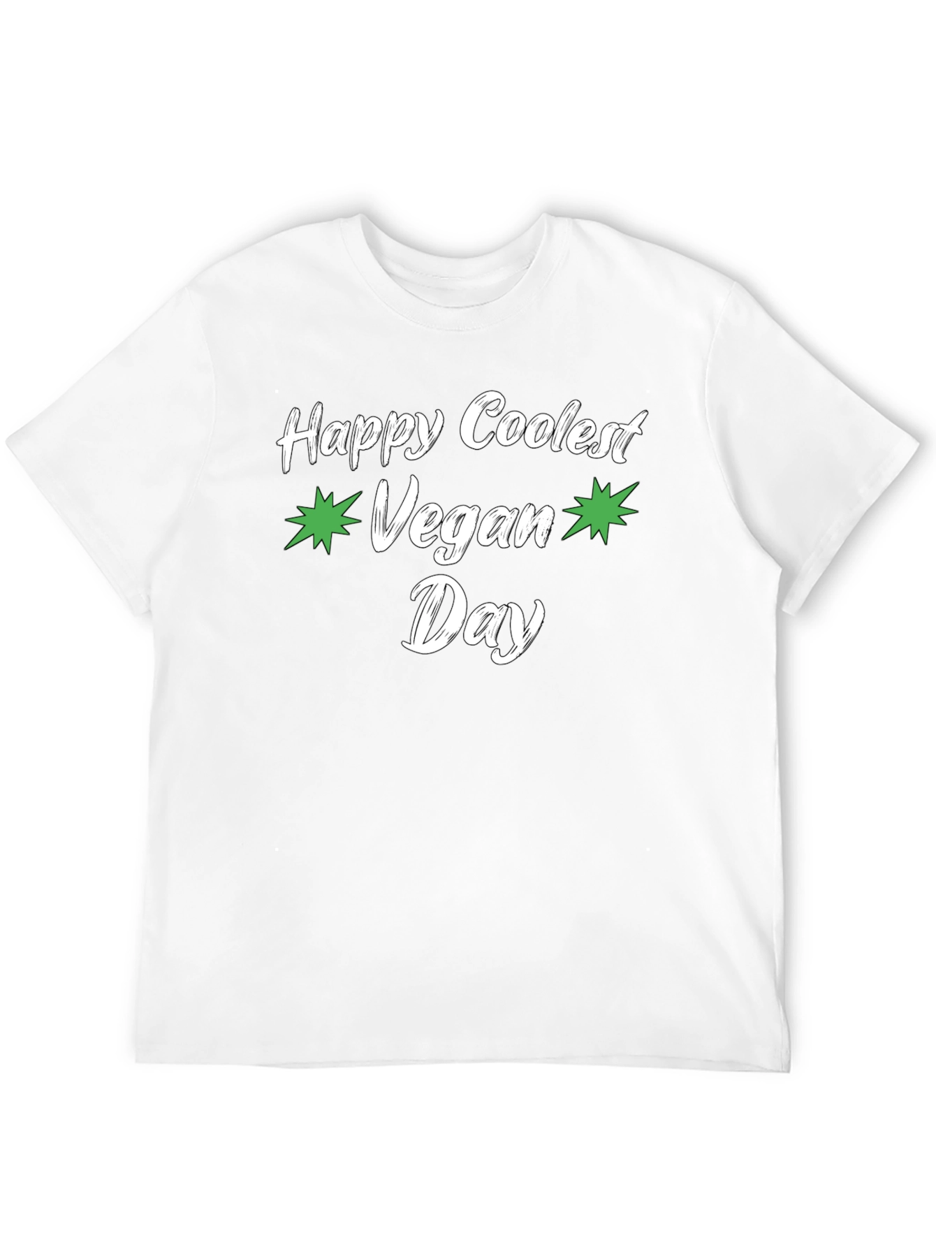 Happy Coolest Vegan Day T-Shirt - 12