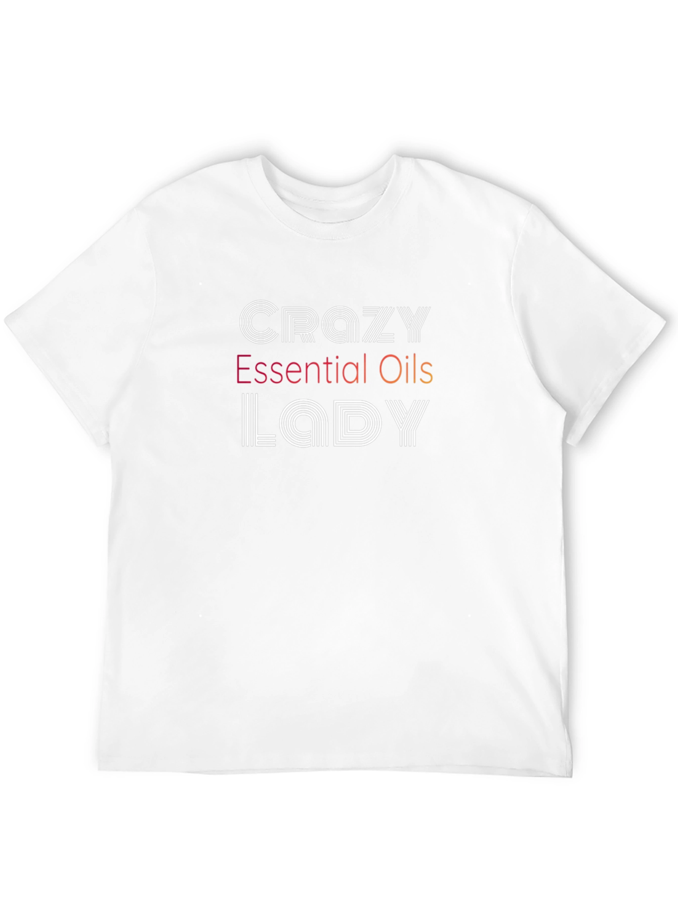 Black Crazy Essential Oils Lady Graphic Tee view 12
