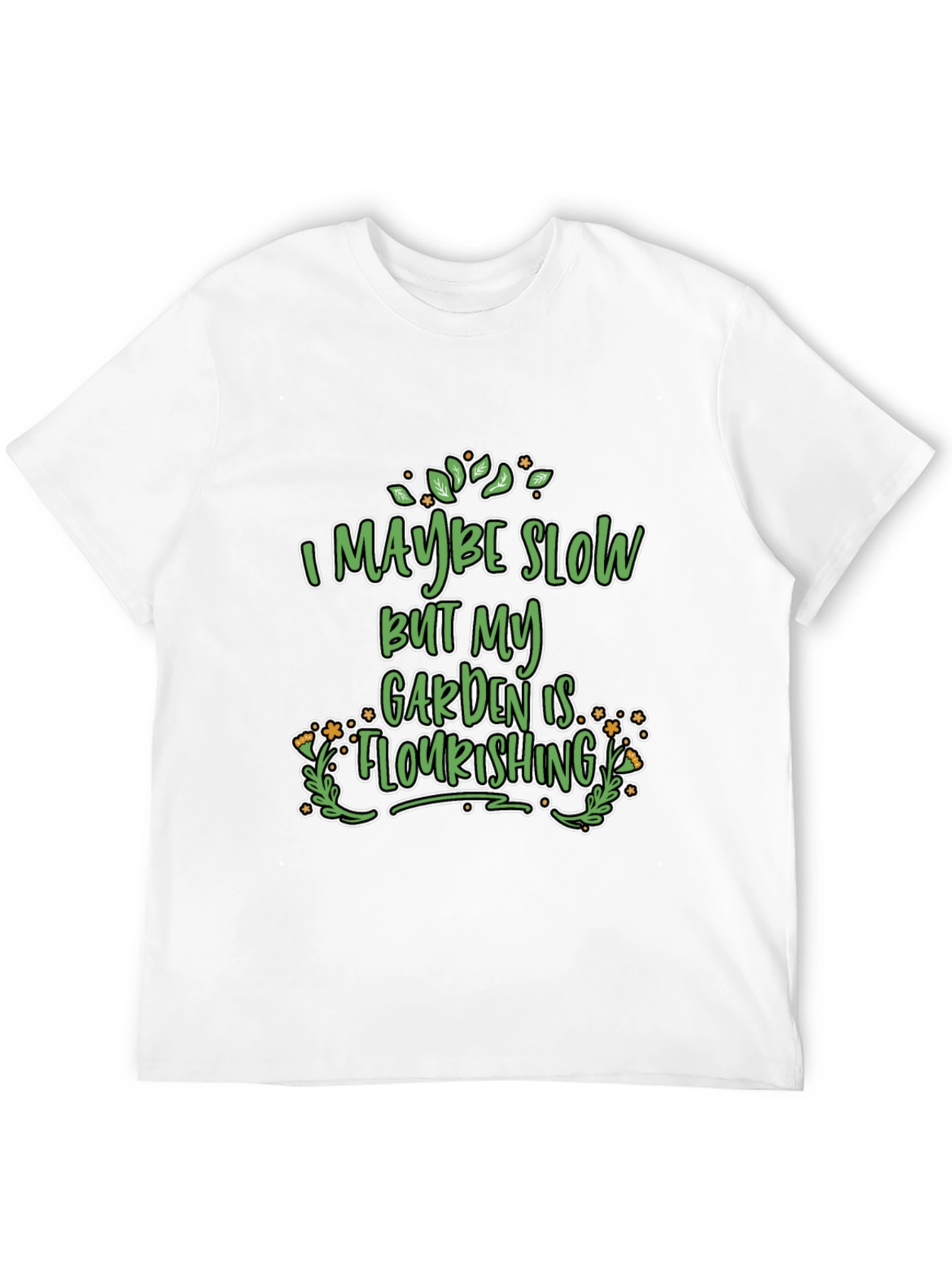 Black Funny Gardener T-Shirt - Garden is Flourishing view 12