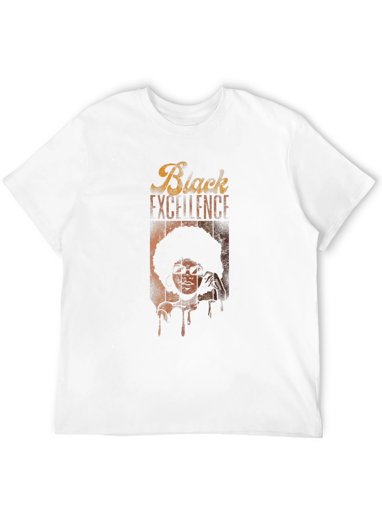 Black Black Excellence Graphic T-Shirt view 12