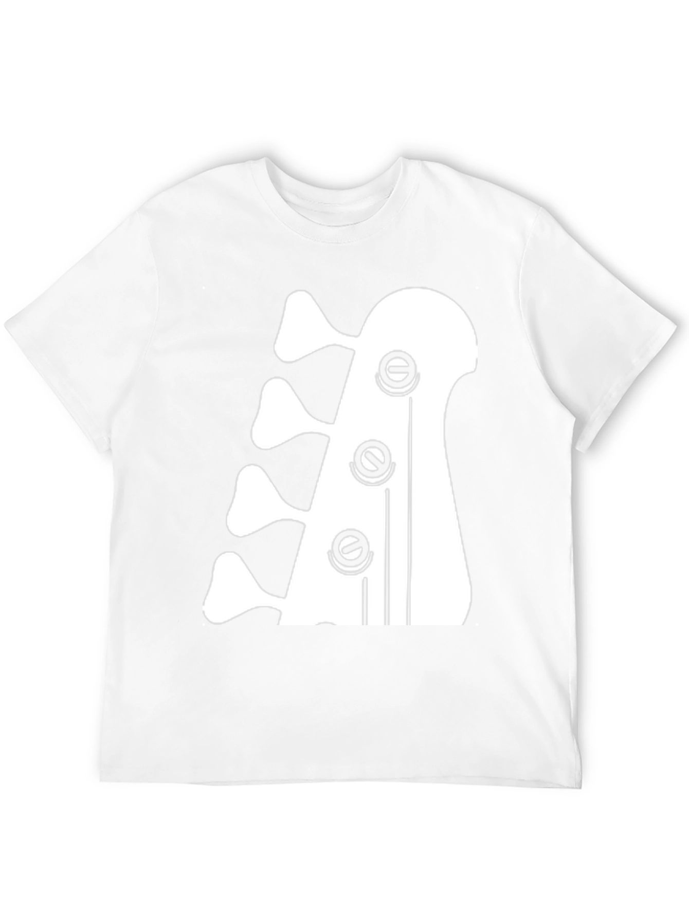 Bass Guitar Headstock T-Shirt - 12