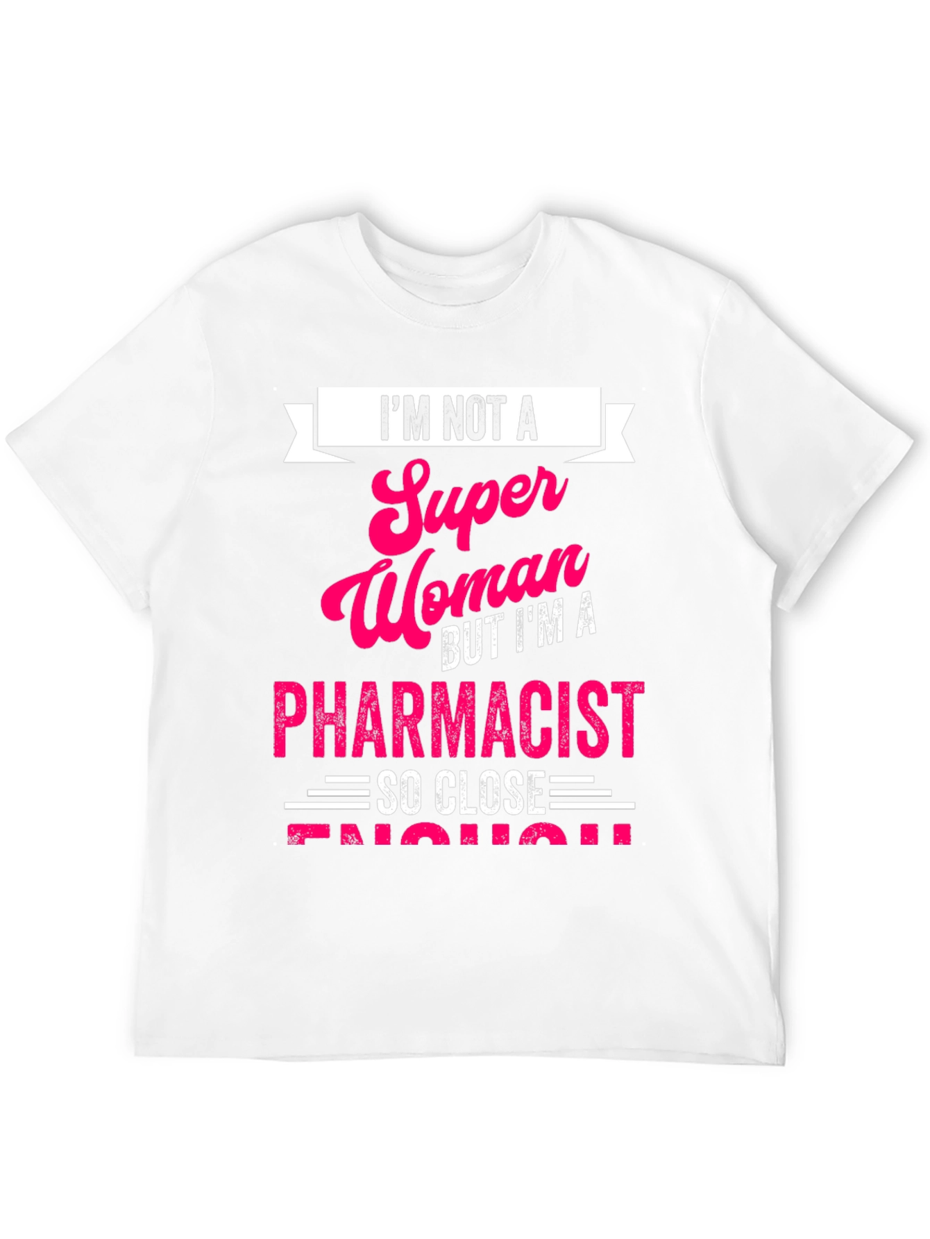 Black Pharmacist T-Shirt: I'm Not a Super Woman view 12