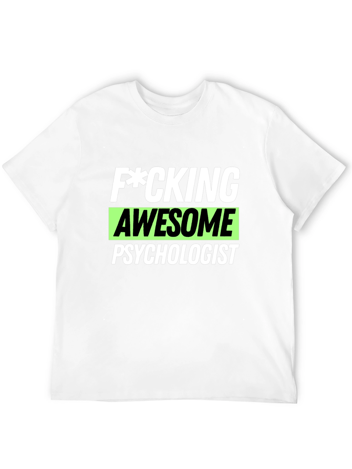 Black Awesome Psychologist T-Shirt - Novelty Gift view 12