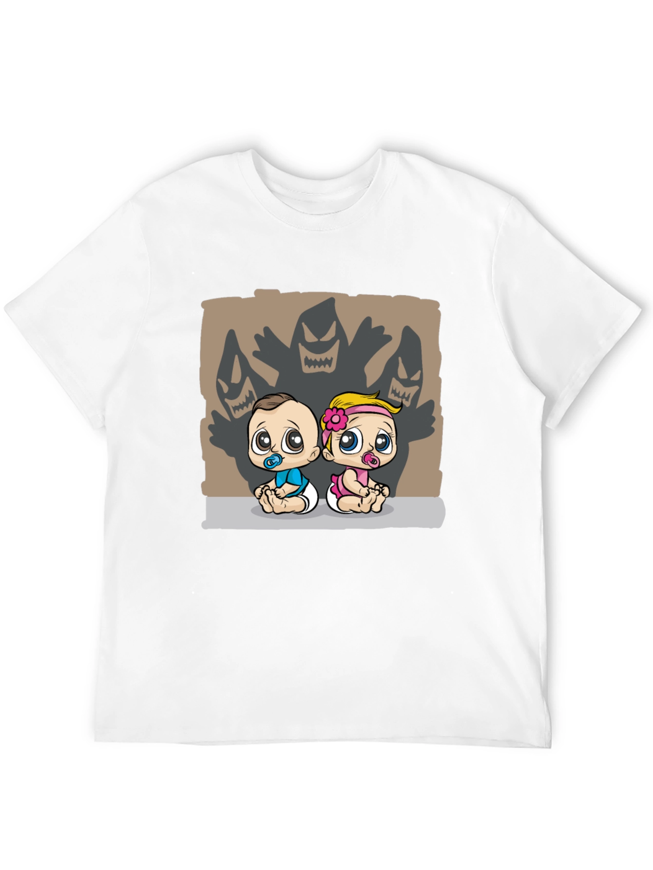 Black Baby Monster Shadow T-Shirt view 12
