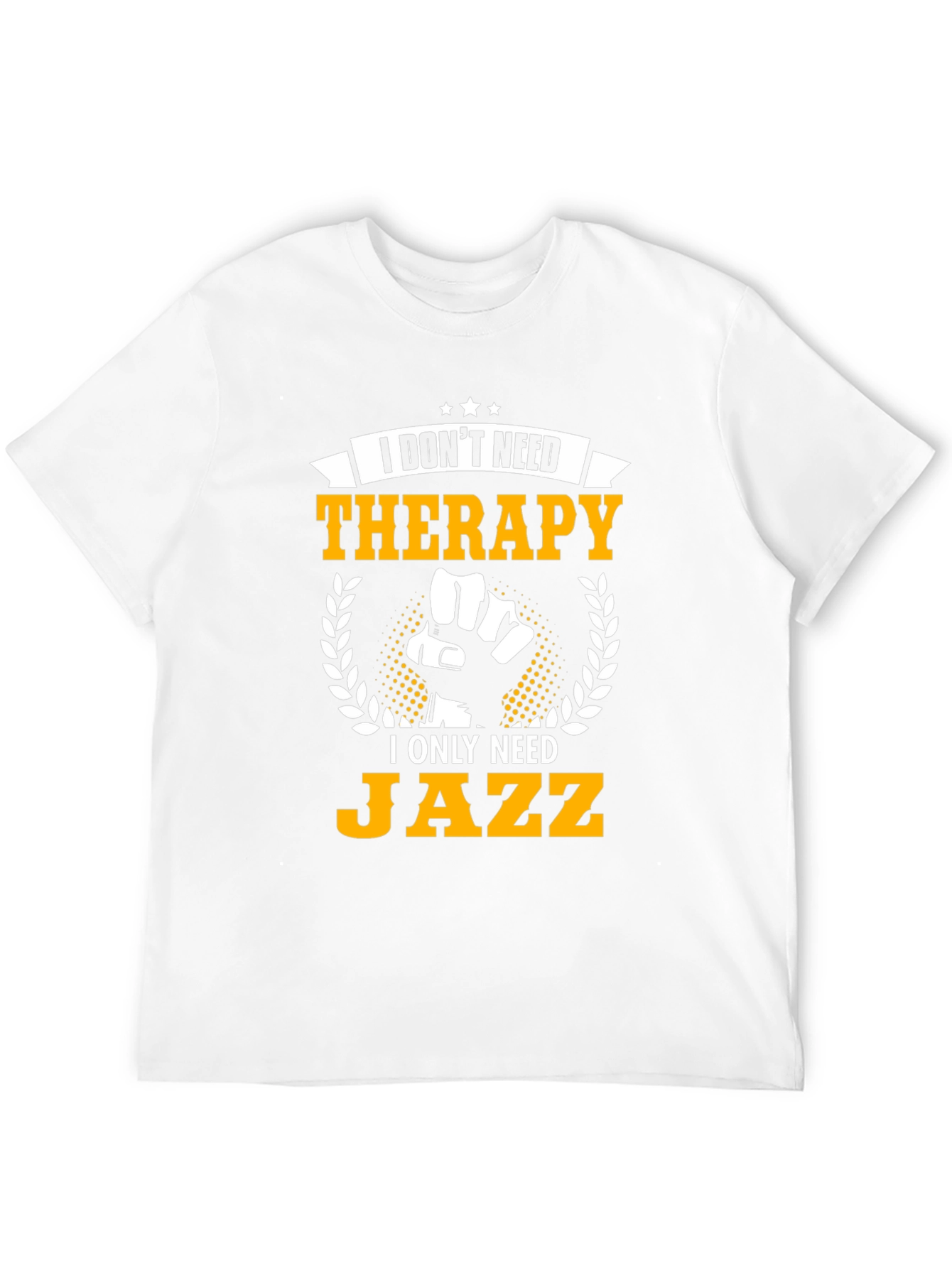Black Jazz Therapy T-Shirt: Music Lover Graphic Tee view 12