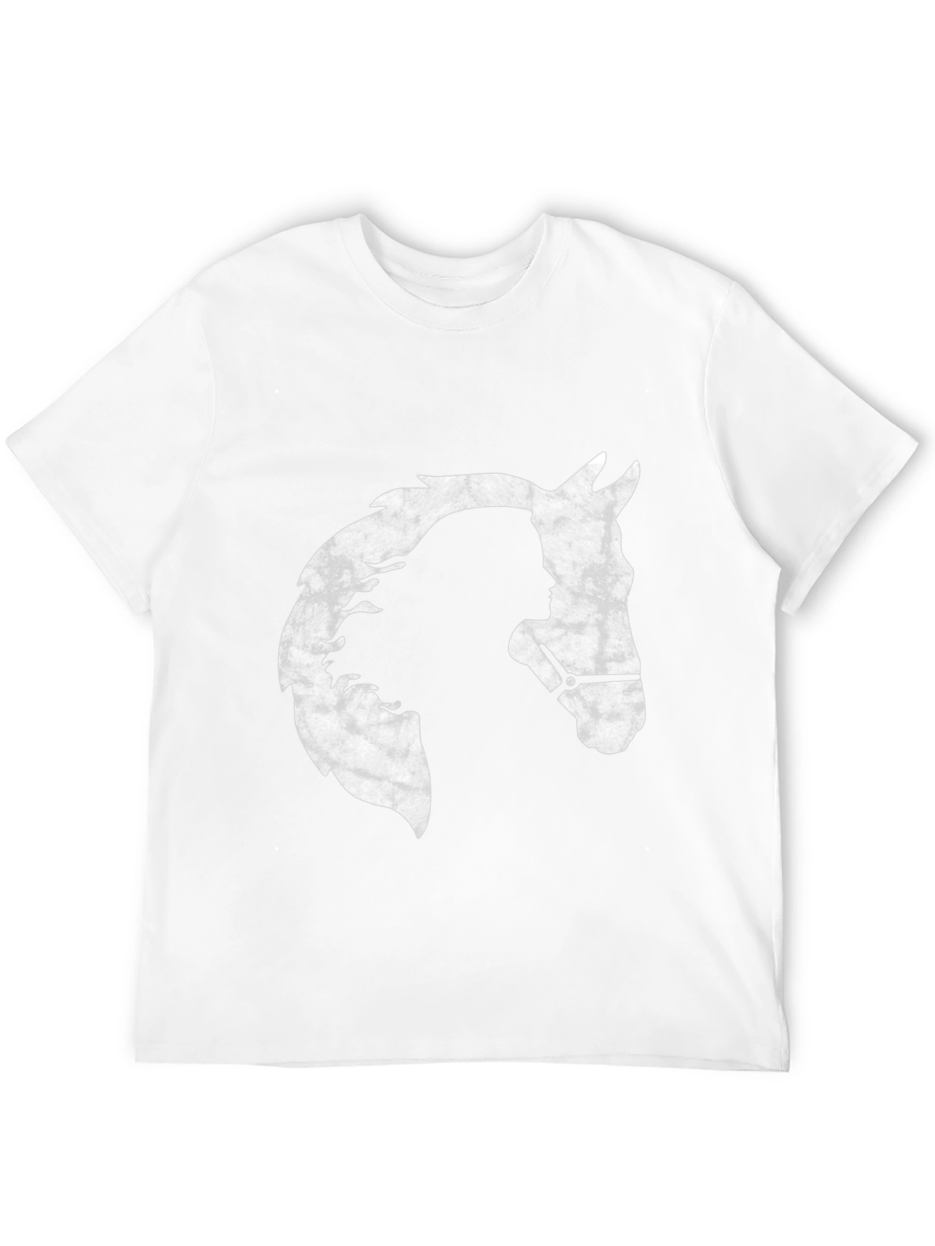 Black Horse & Rider Graphic Tee - Equestrian Style Shirt view 12