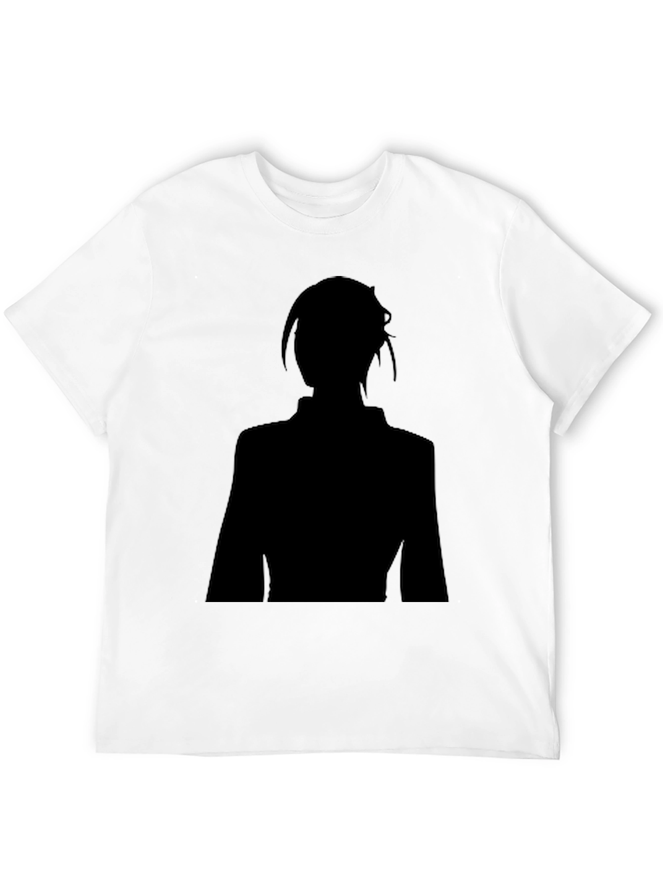Black Silhouette Graphic Black T-Shirt view 12