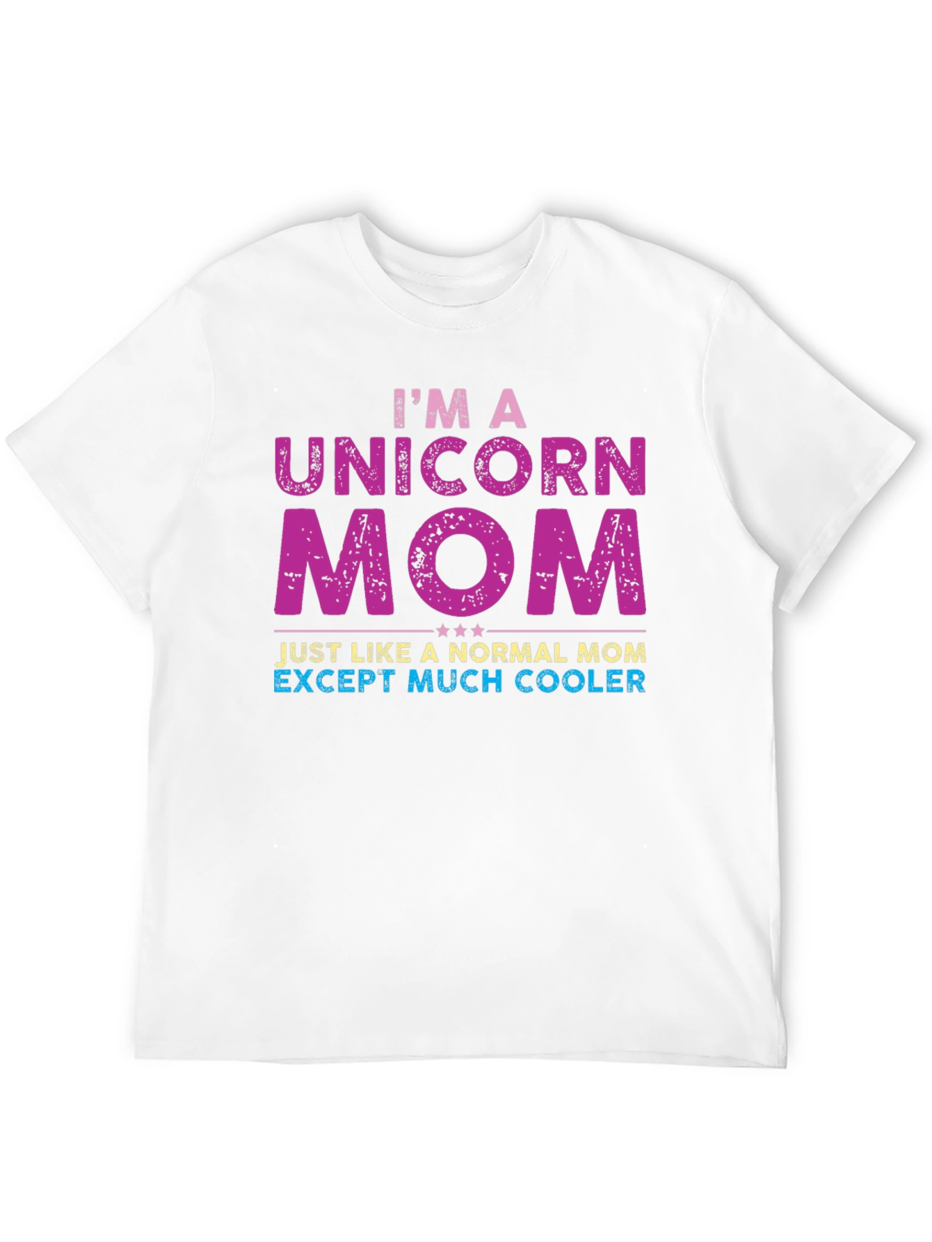 Black Unicorn Mom T-Shirt - Much Cooler Than Normal! view 12