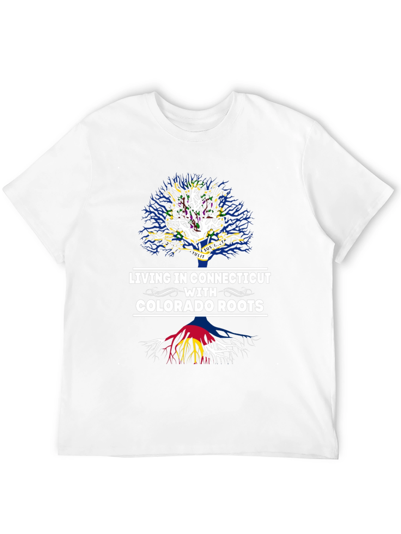 Black Connecticut Living Colorado Roots T-Shirt view 12