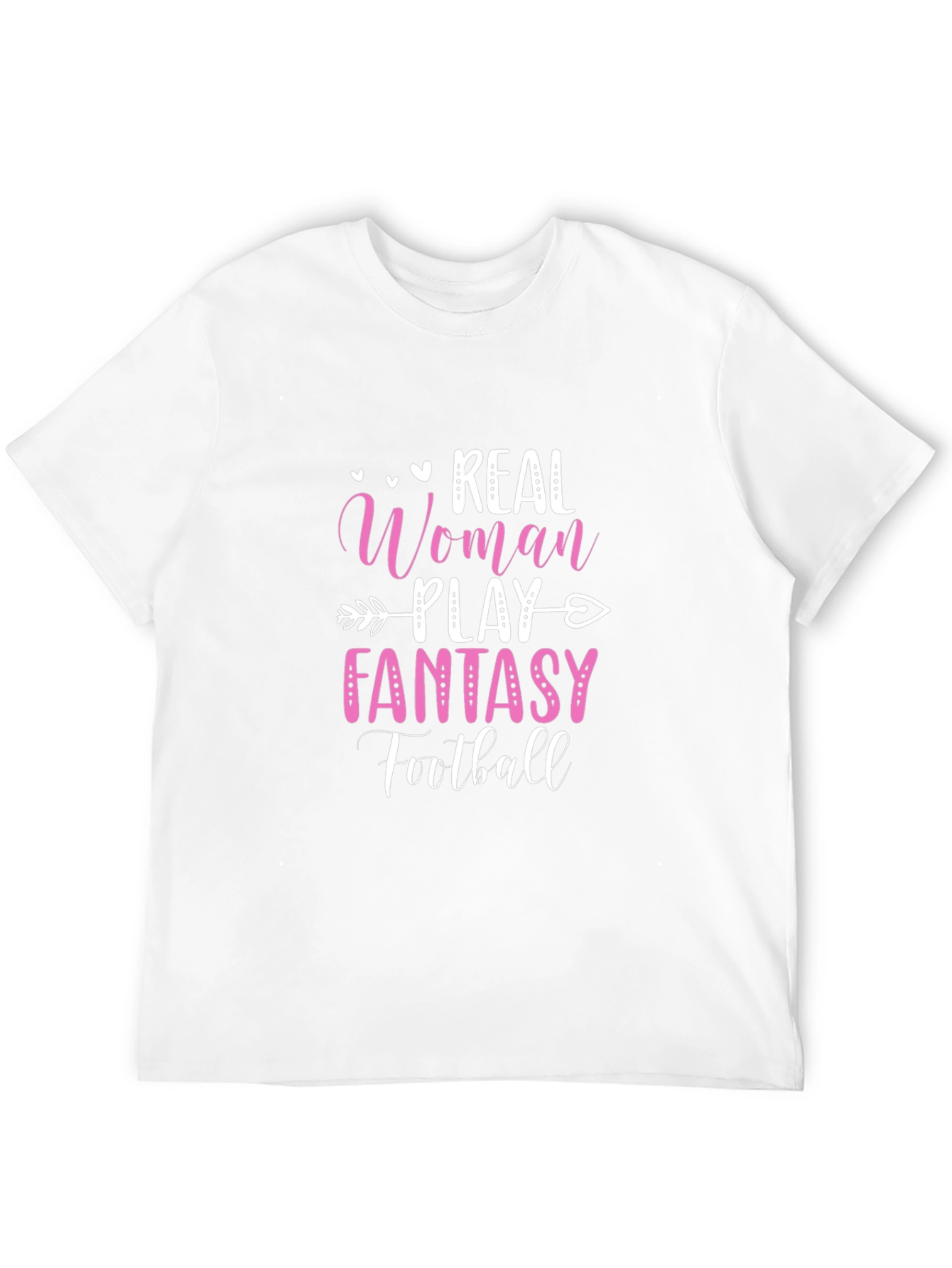 Black Real Woman Play Fantasy Football Graphic Tee view 12