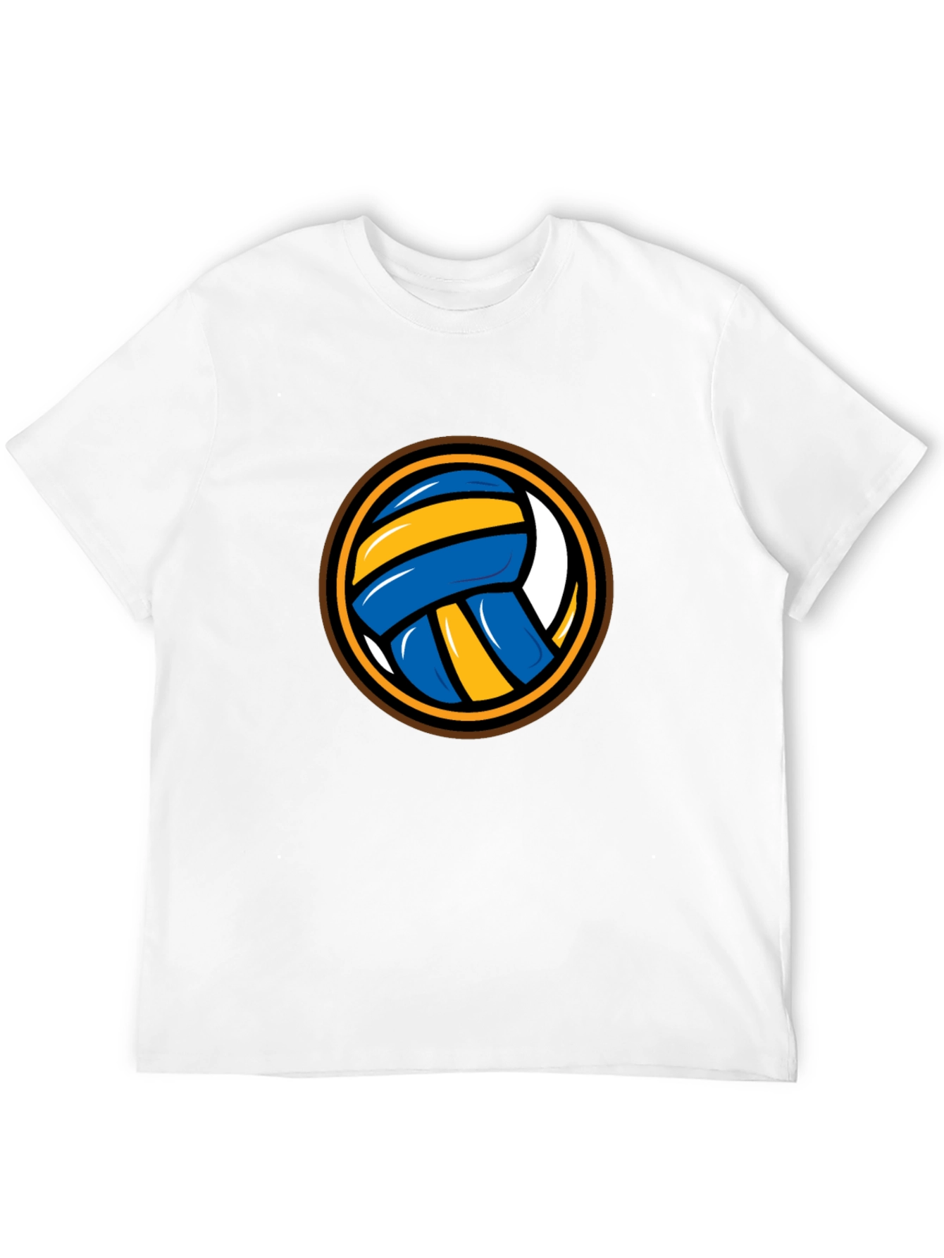 Volleyball Graphic Tee - Sporty Black T-Shirt - 12
