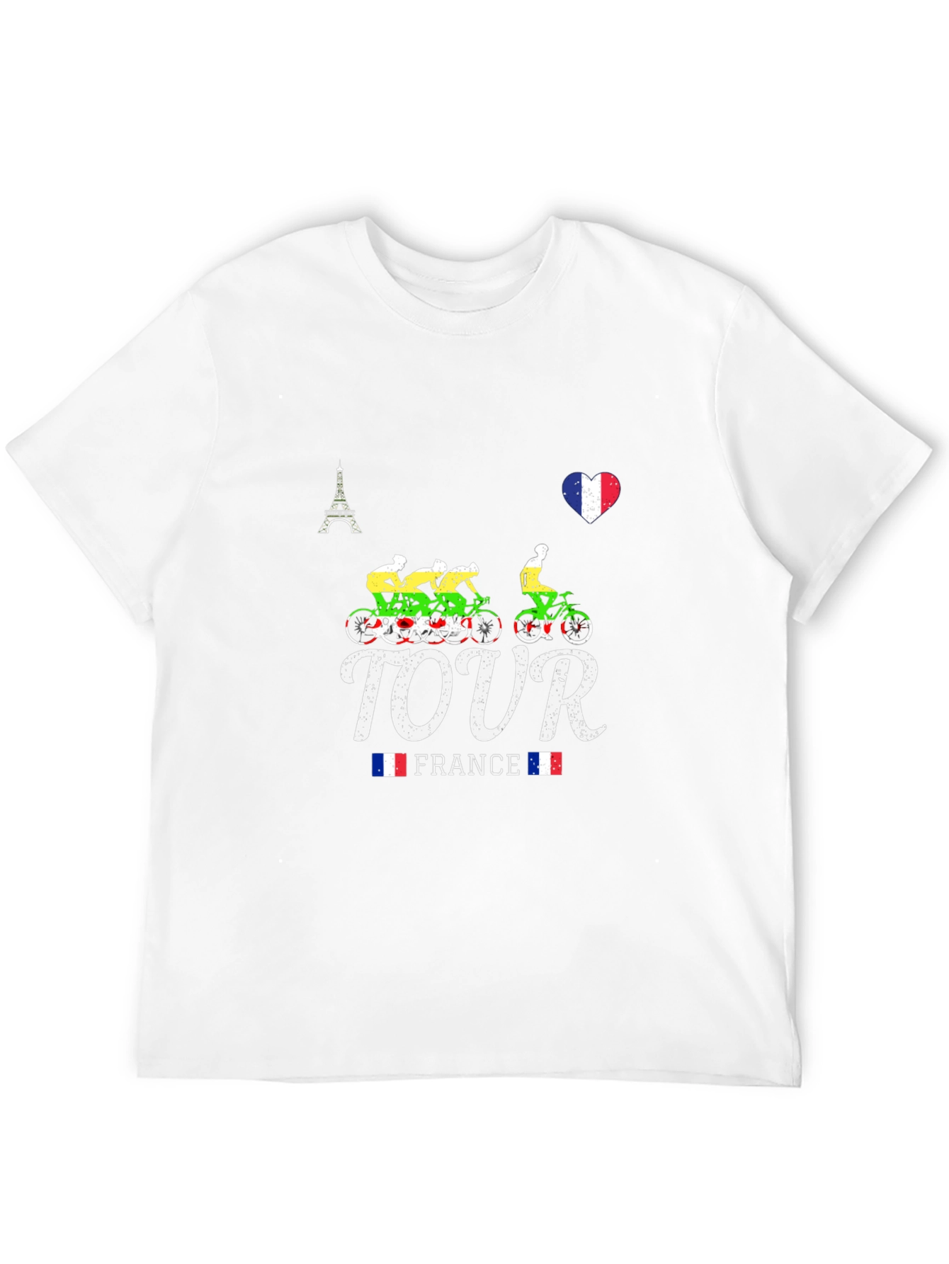Black Tour de France Graphic T-Shirt view 12