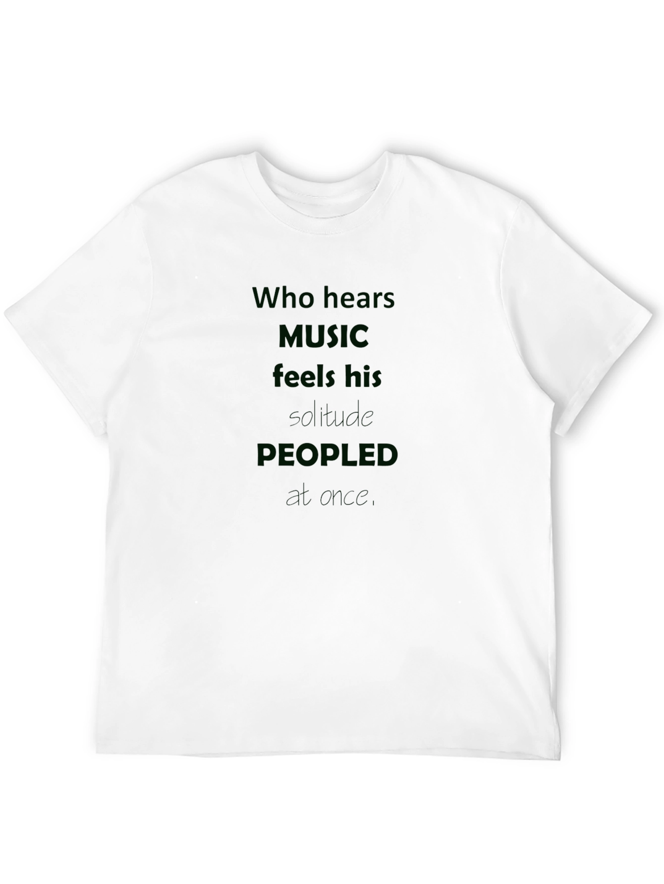 Black Music Lover T-Shirt: Who Hears Music view 12