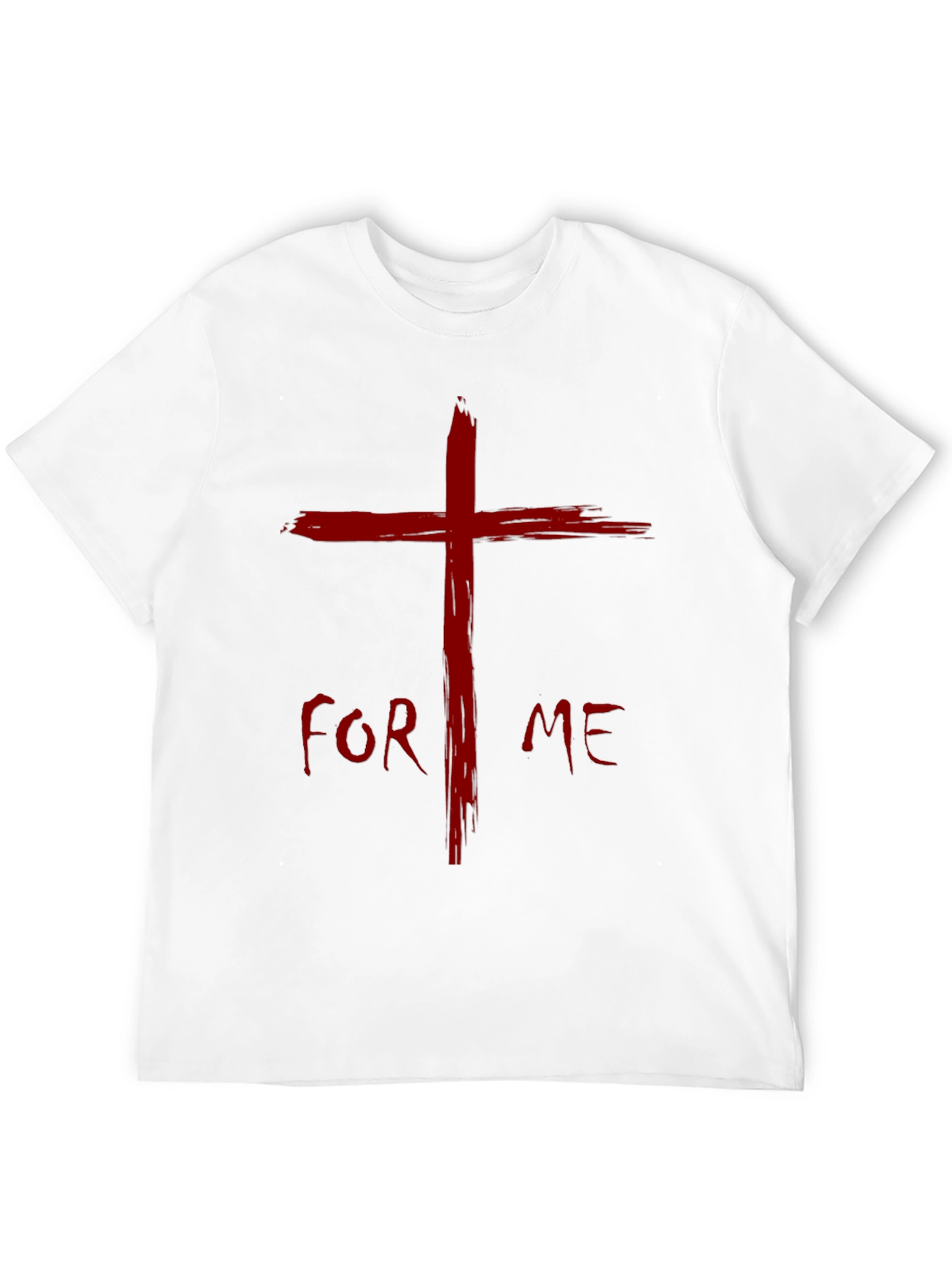 Black Cross For Me Graphic T-Shirt, Cotton Blend view 12
