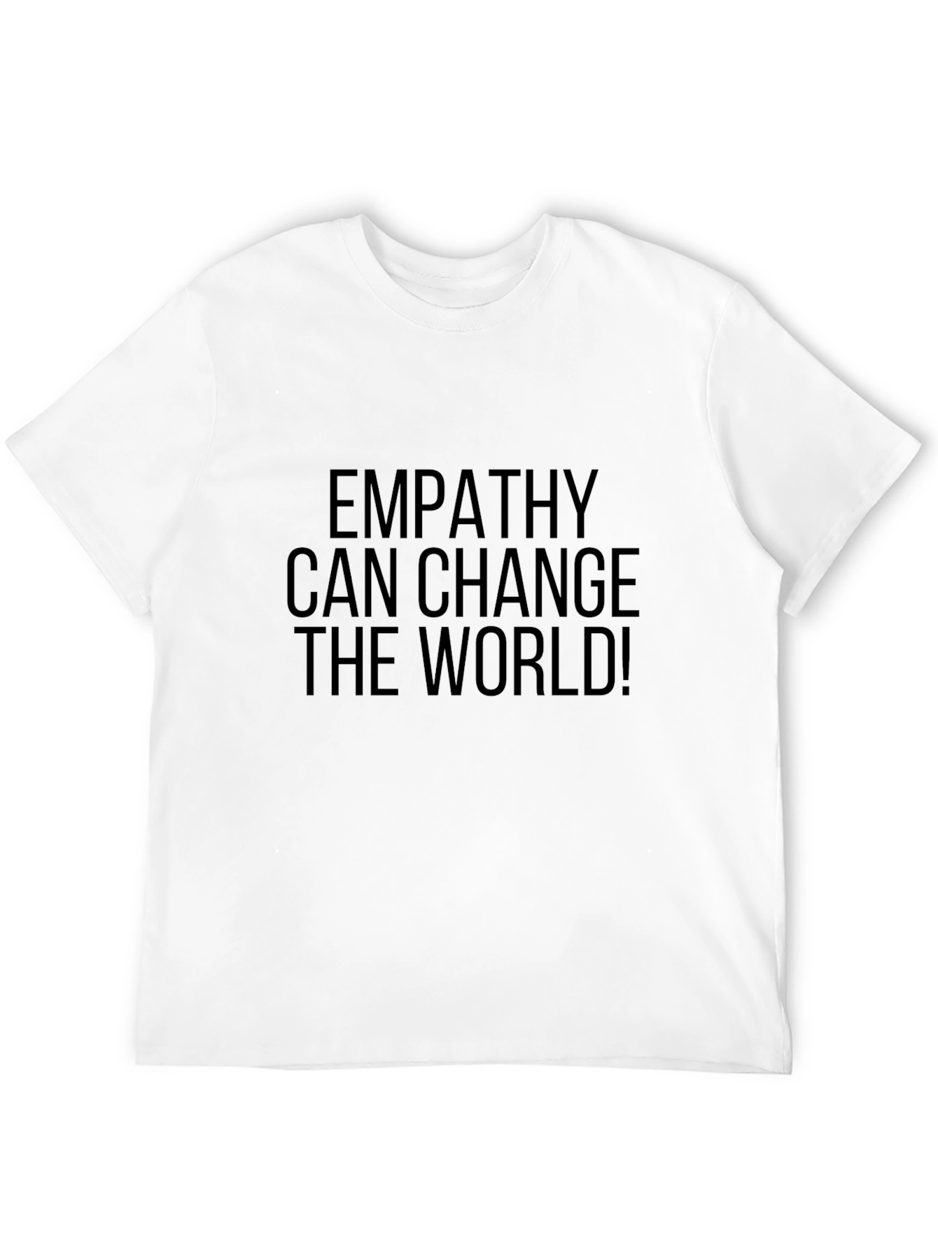 Black Empathy Change the World Black Tee view 12